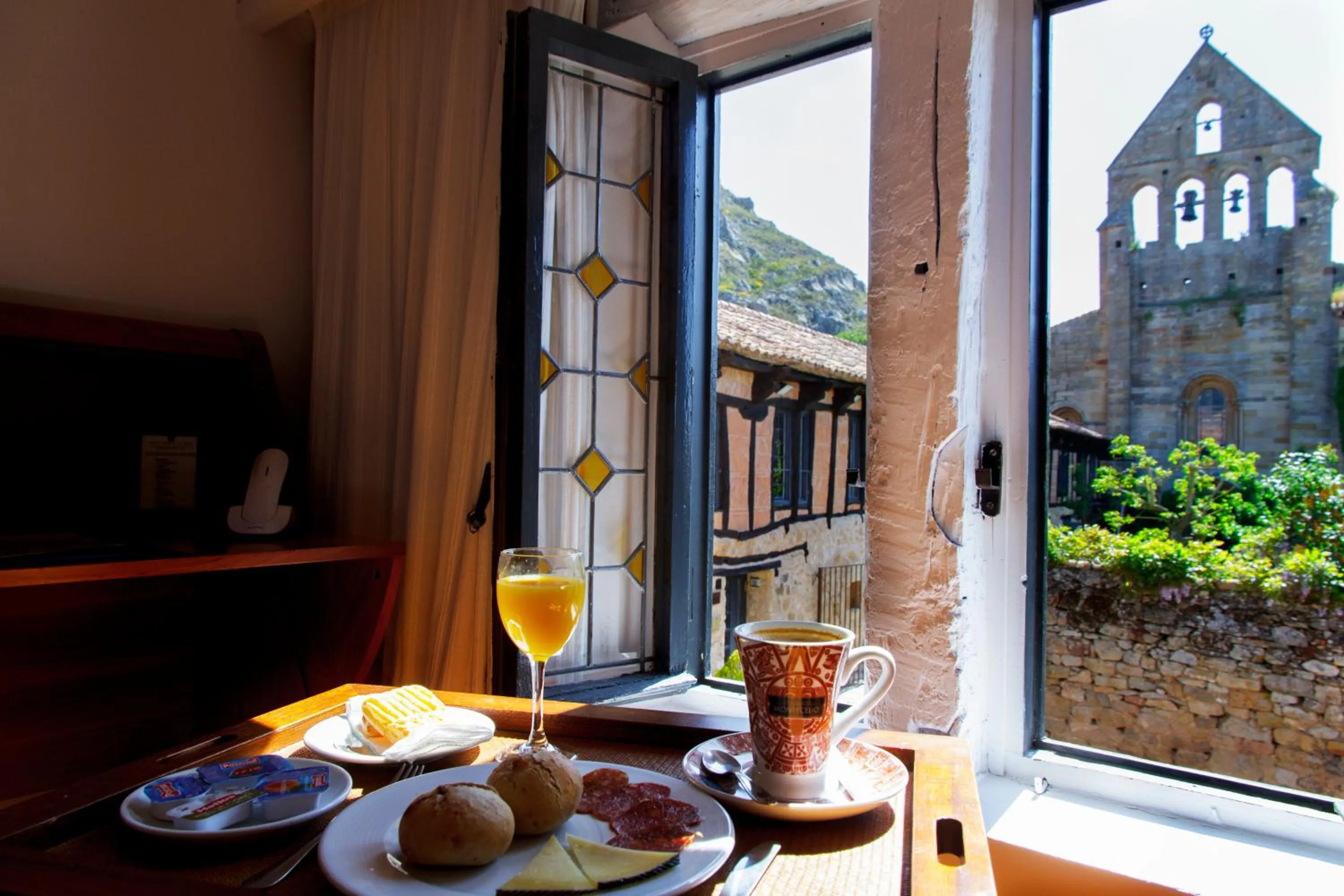 Food close-up in Hotel Posada Santa Maria la Real