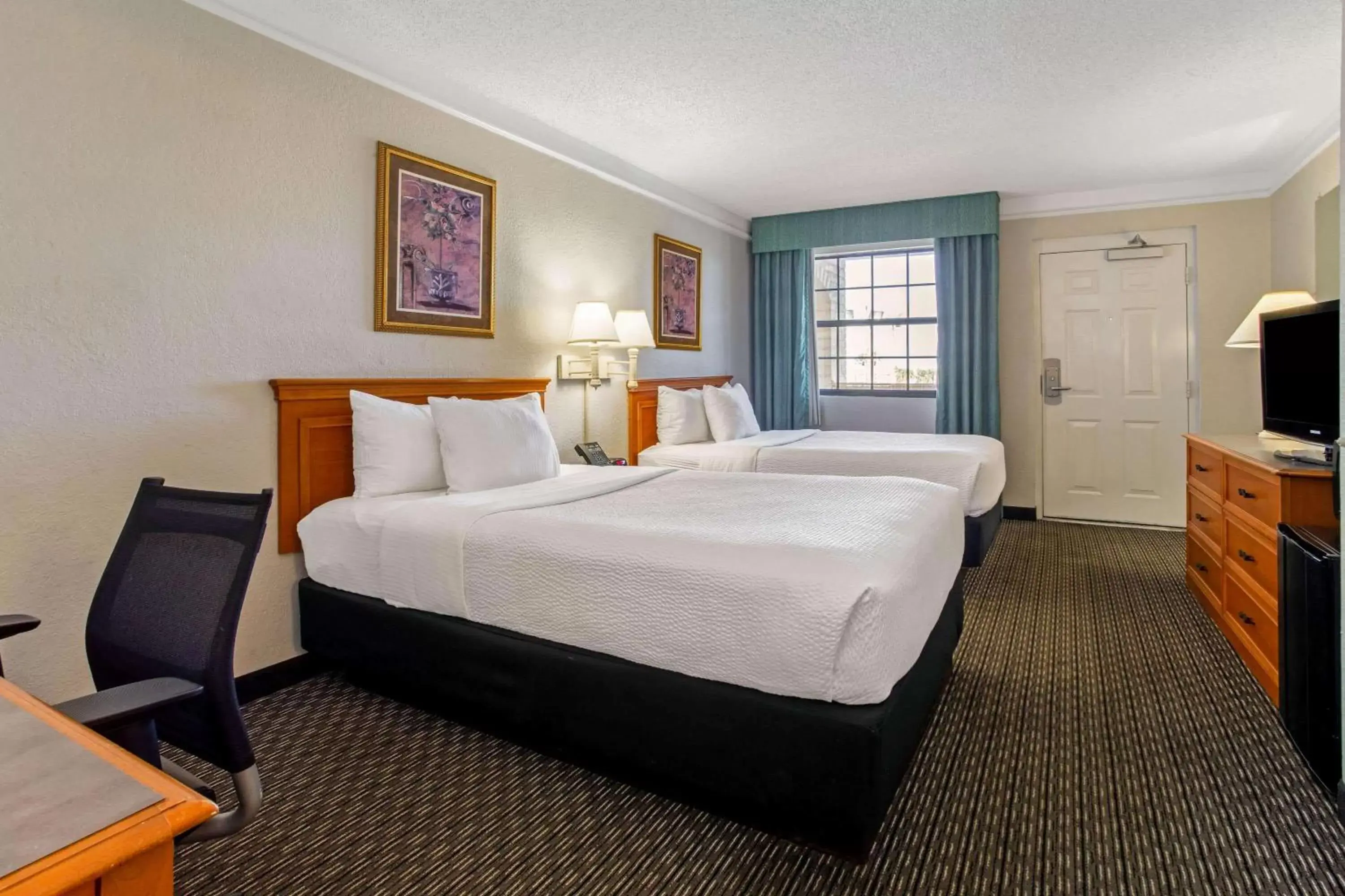 Photo of the whole room, Bed in La Quinta Inn by Wyndham Tampa Bay Pinellas Park Clearwater