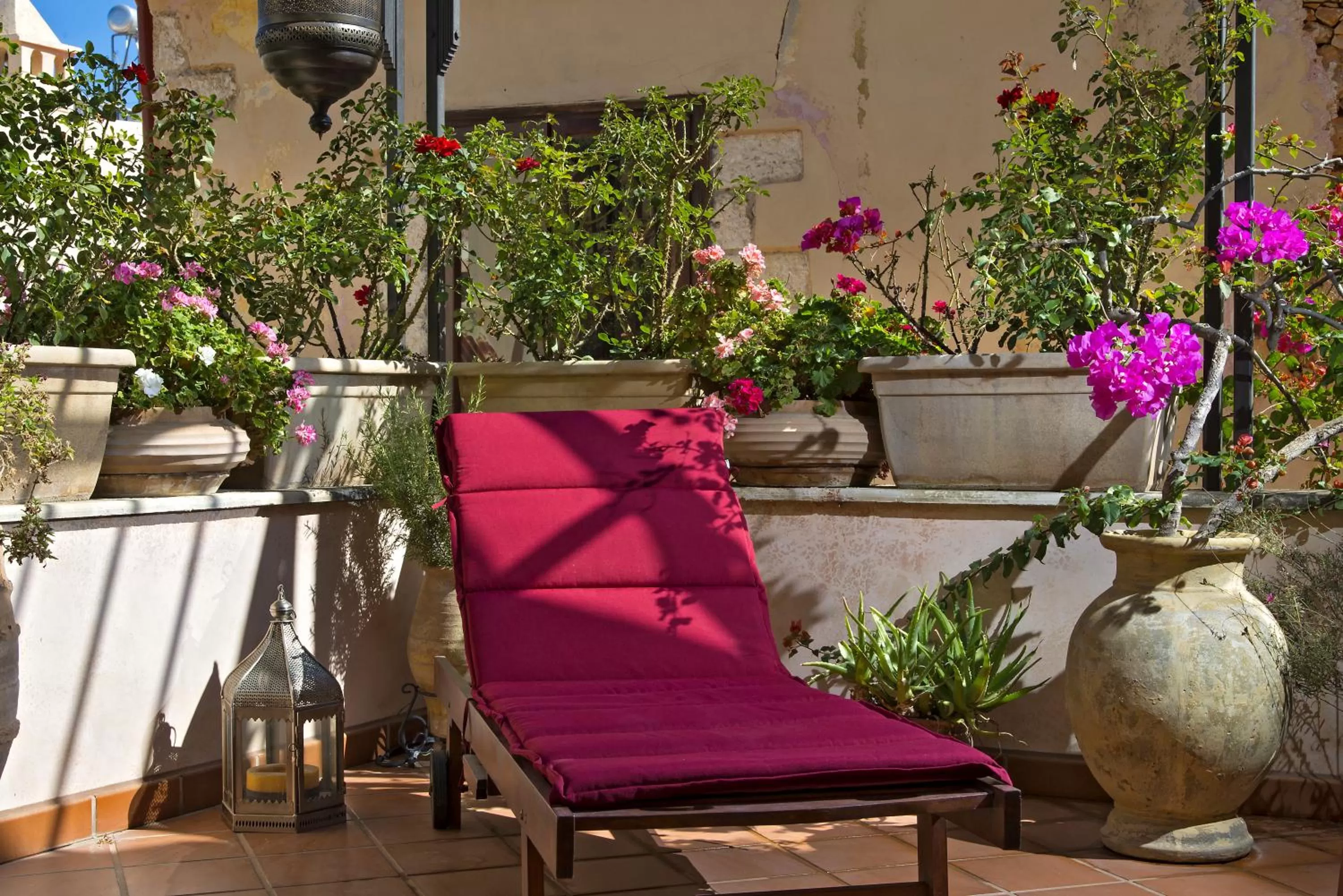 Patio in Ionas Boutique Hotel