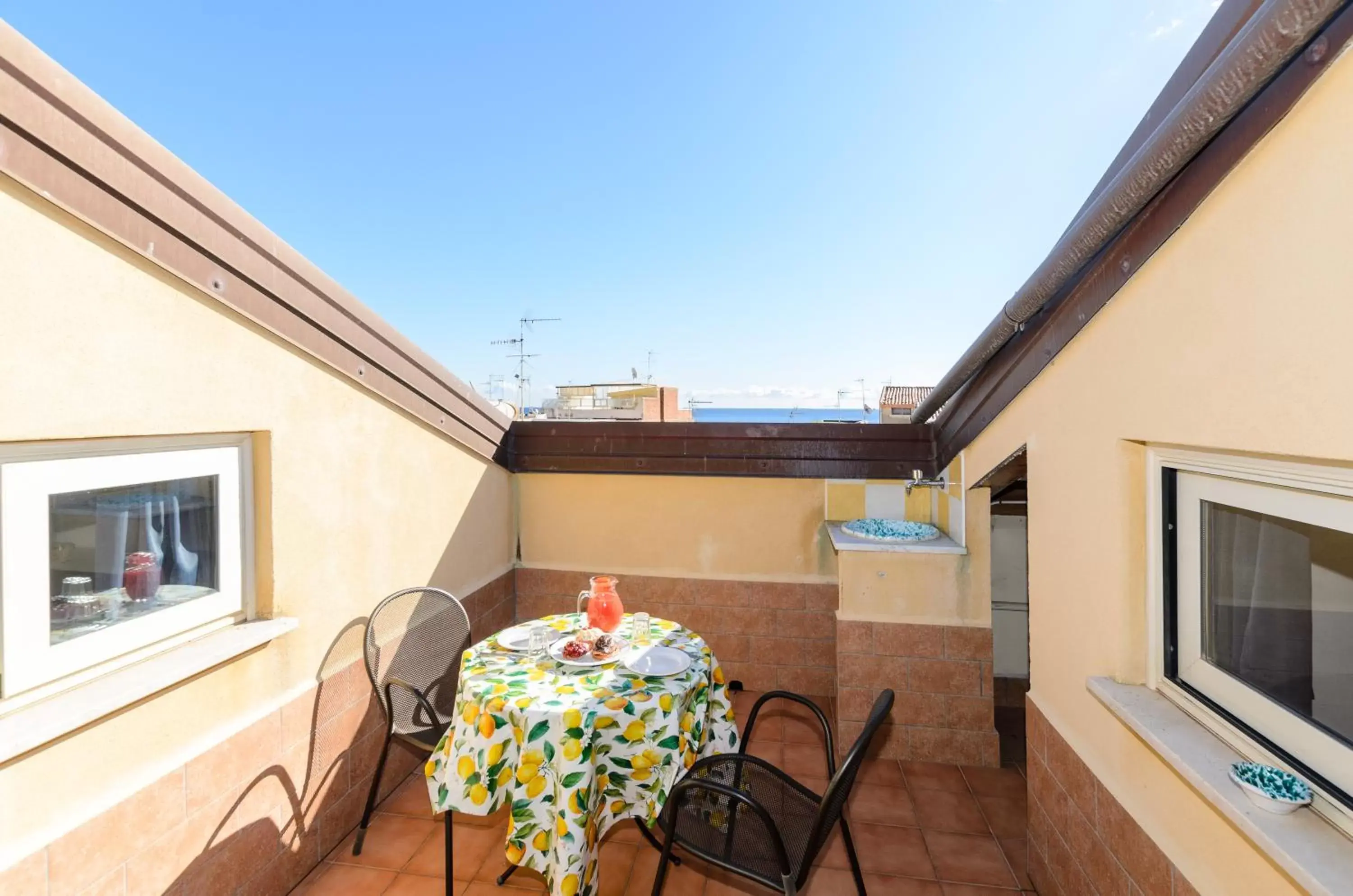 Balcony/Terrace in Le Tartarughe Aparthotel