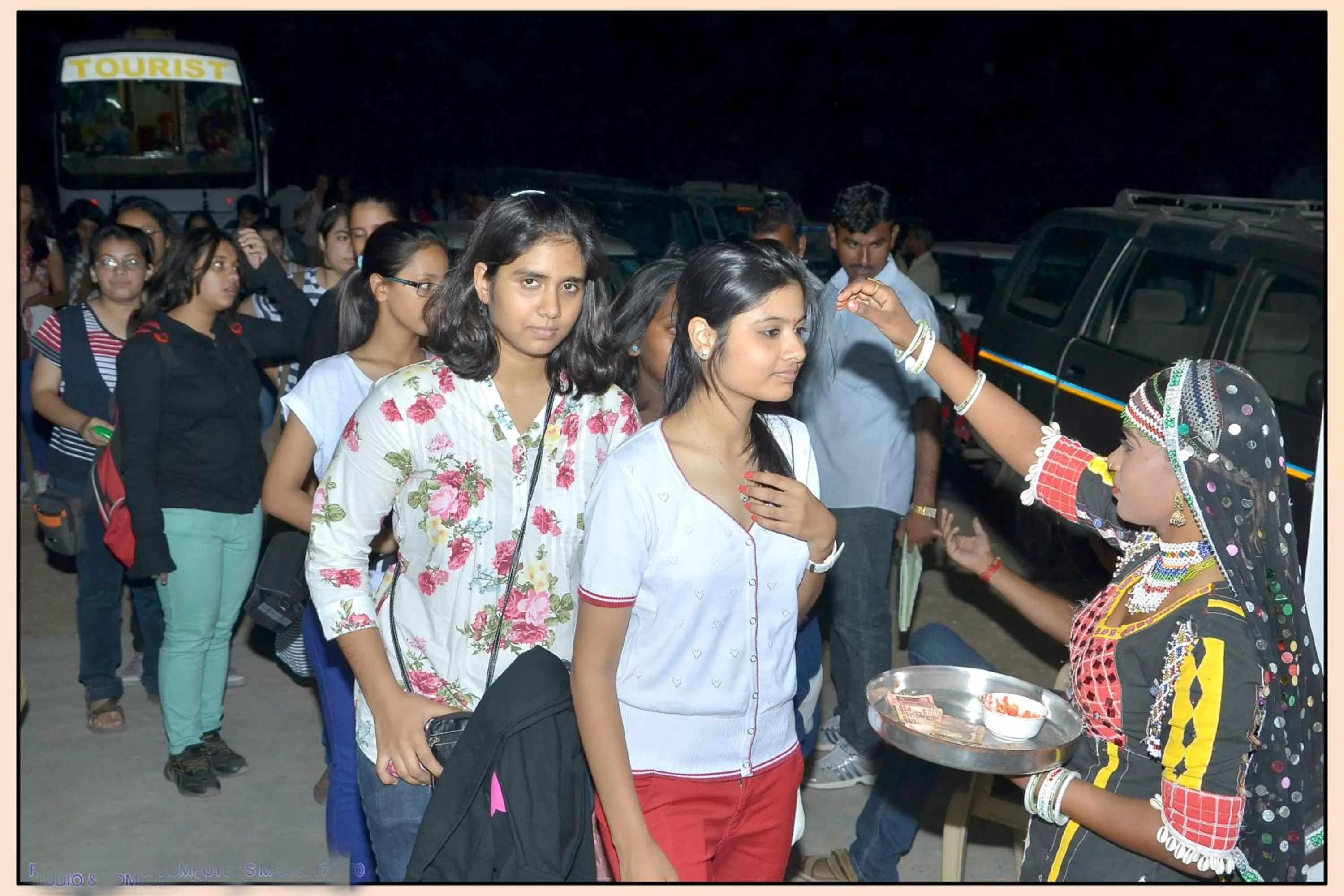 People in Bhati Desert Camp Sam