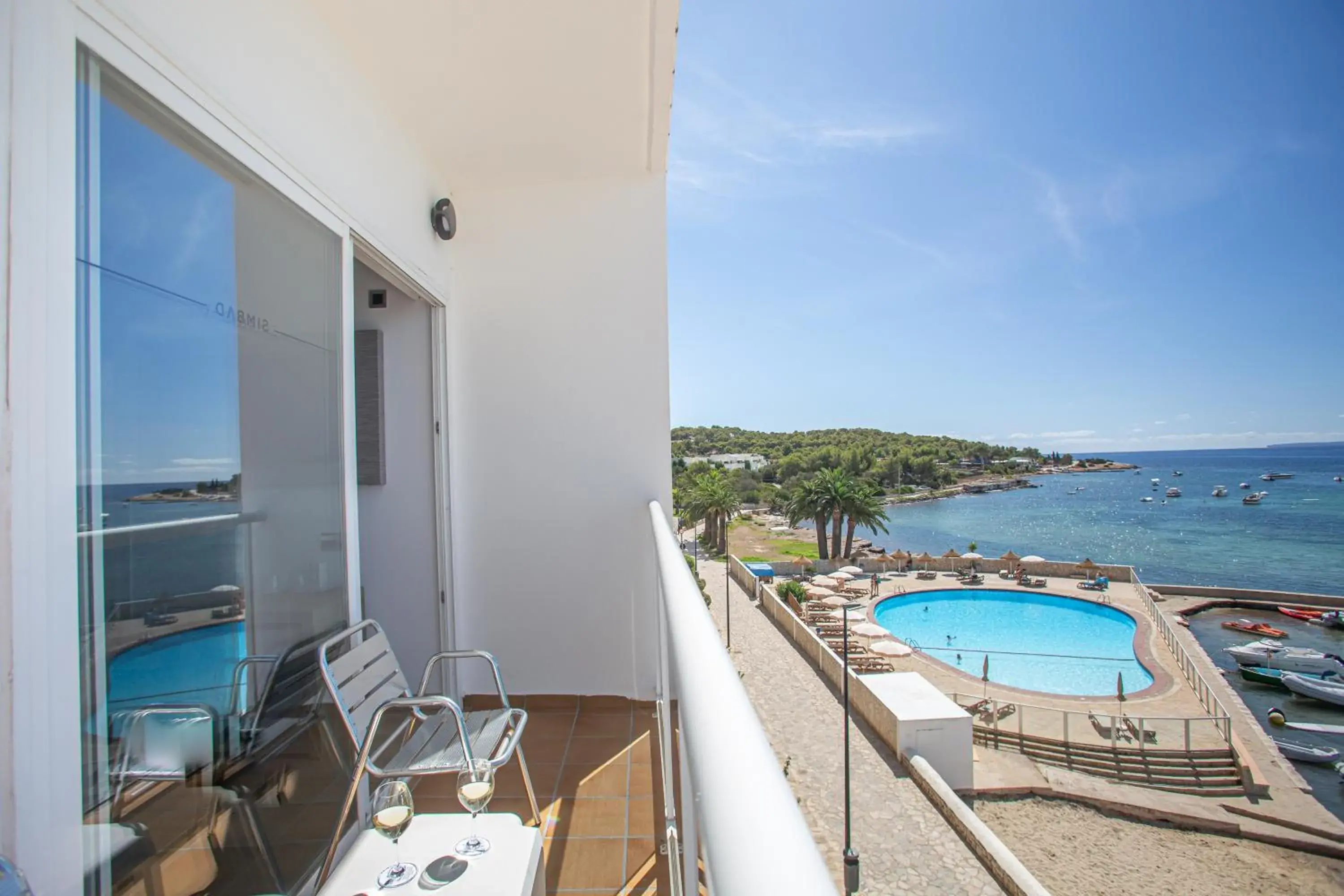 Balcony/Terrace in Hotel Simbad Ibiza & Spa