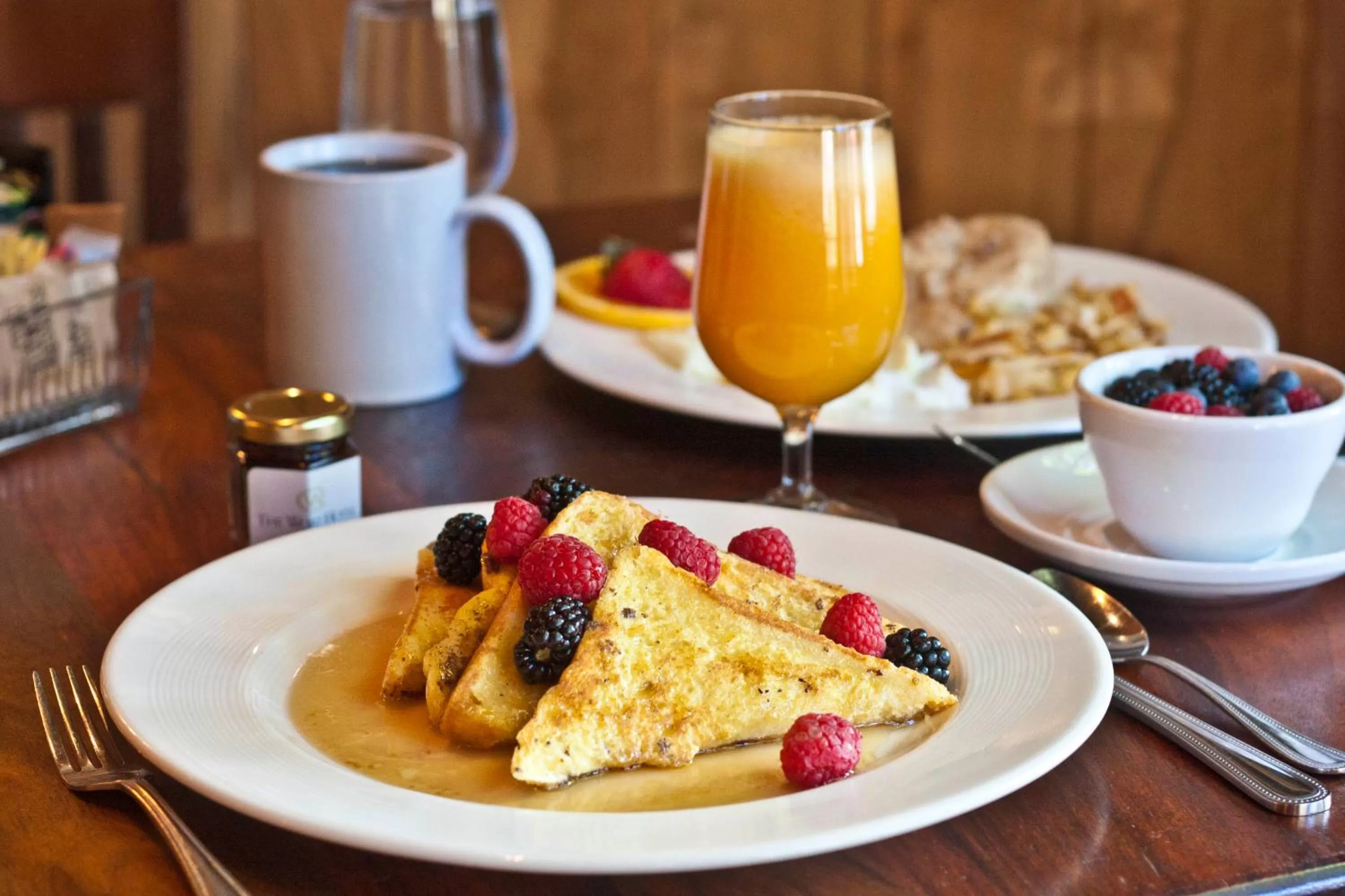 Food and drinks in The Wort Hotel