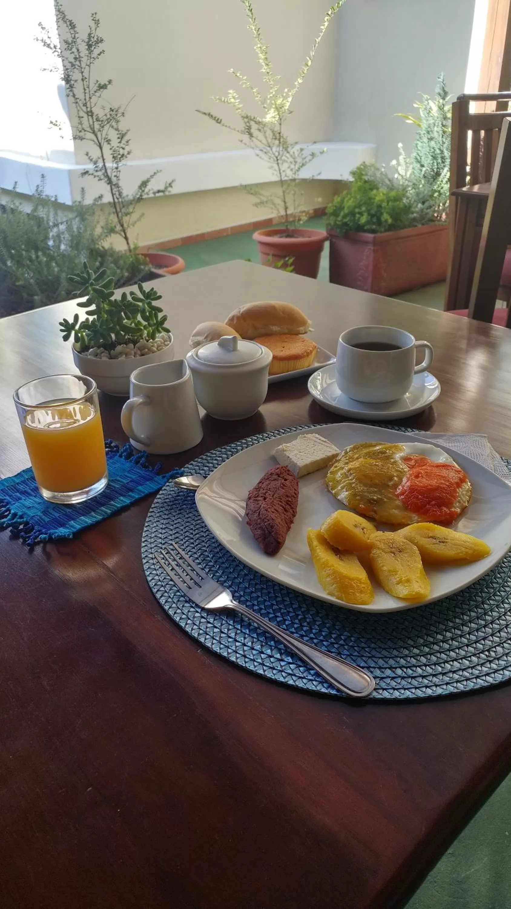Breakfast in Hostal Donde Regina