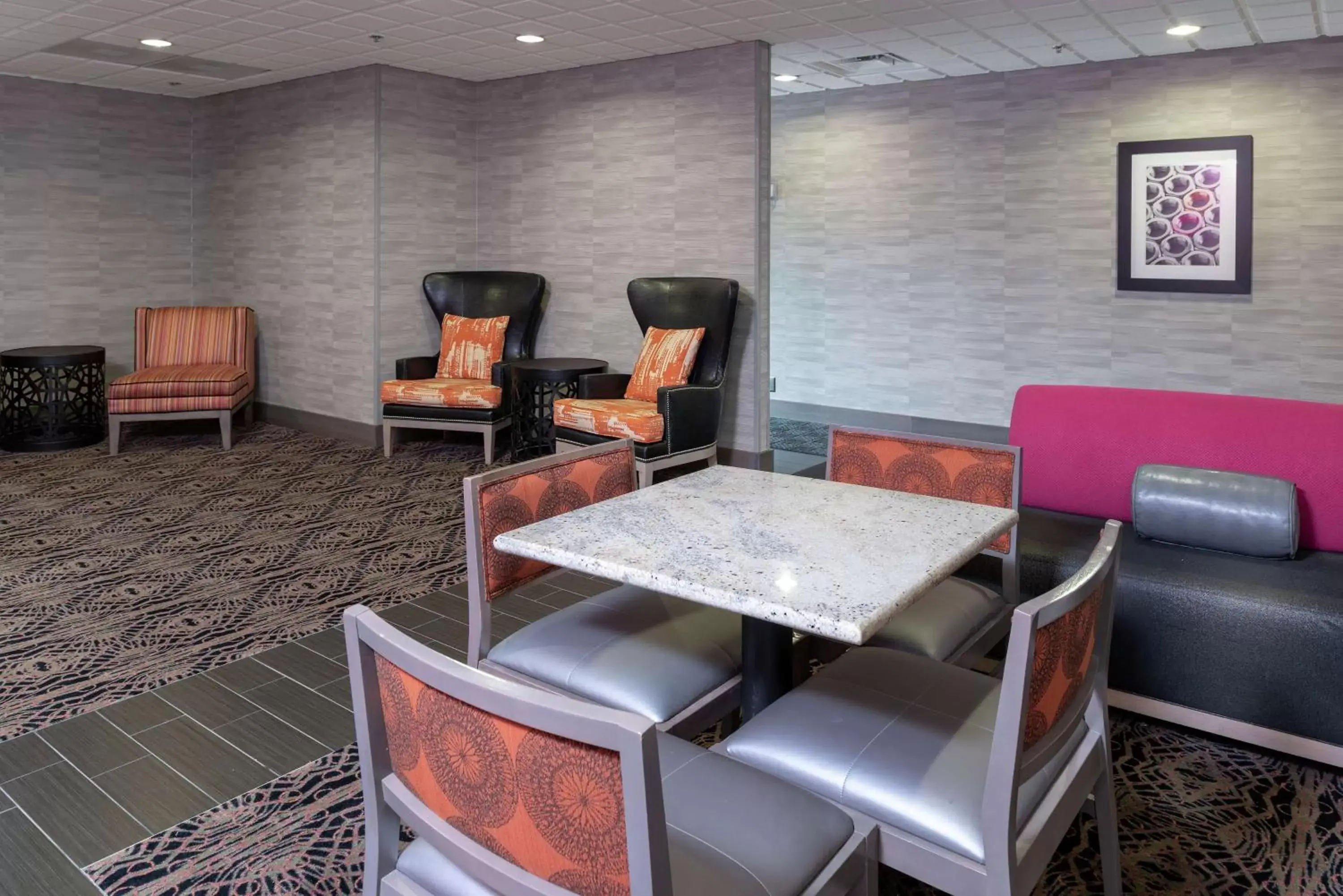 Lobby or reception in Hampton Inn Akron-South