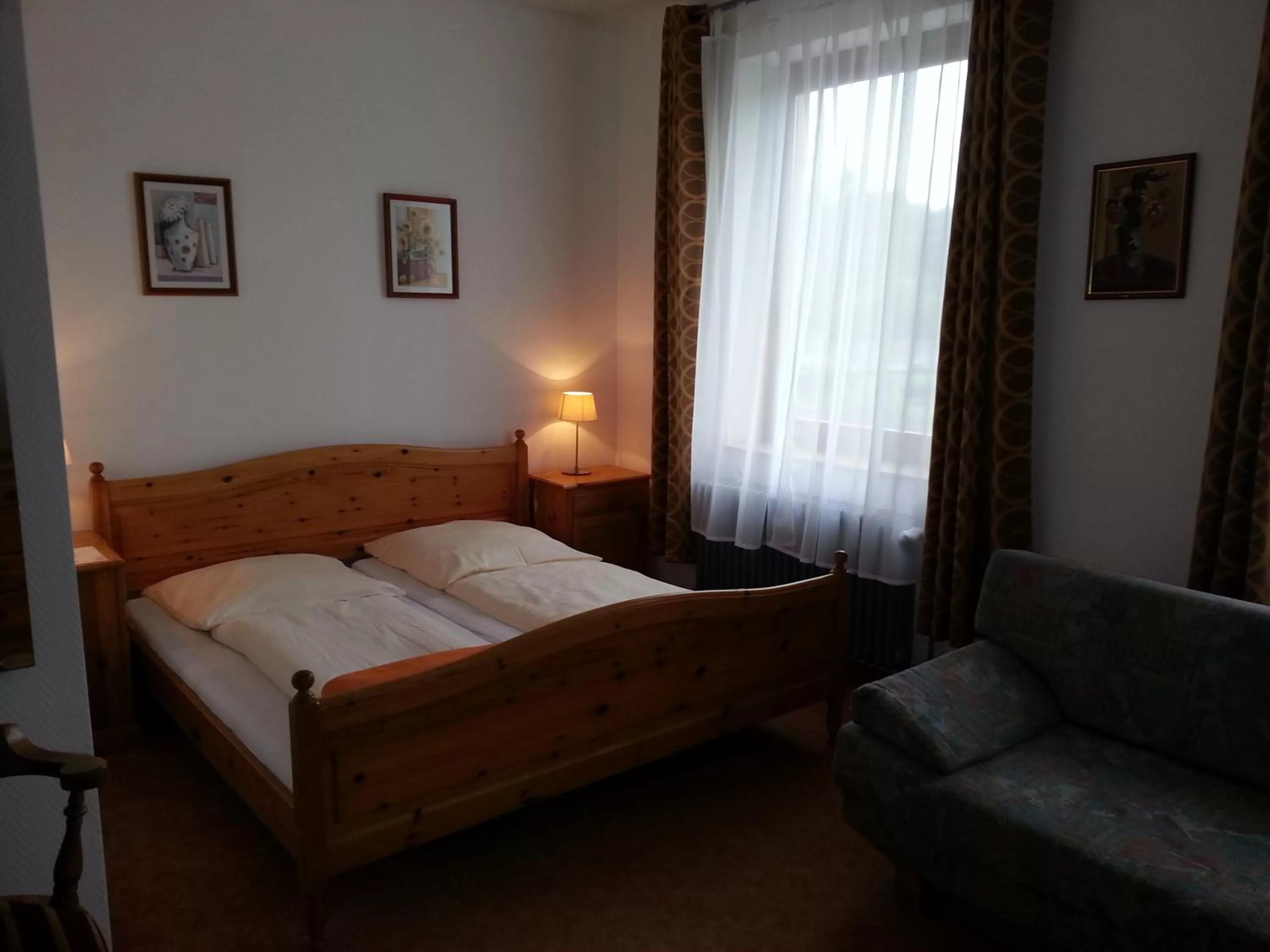 Bed in Hotel Restaurant Klostermühle