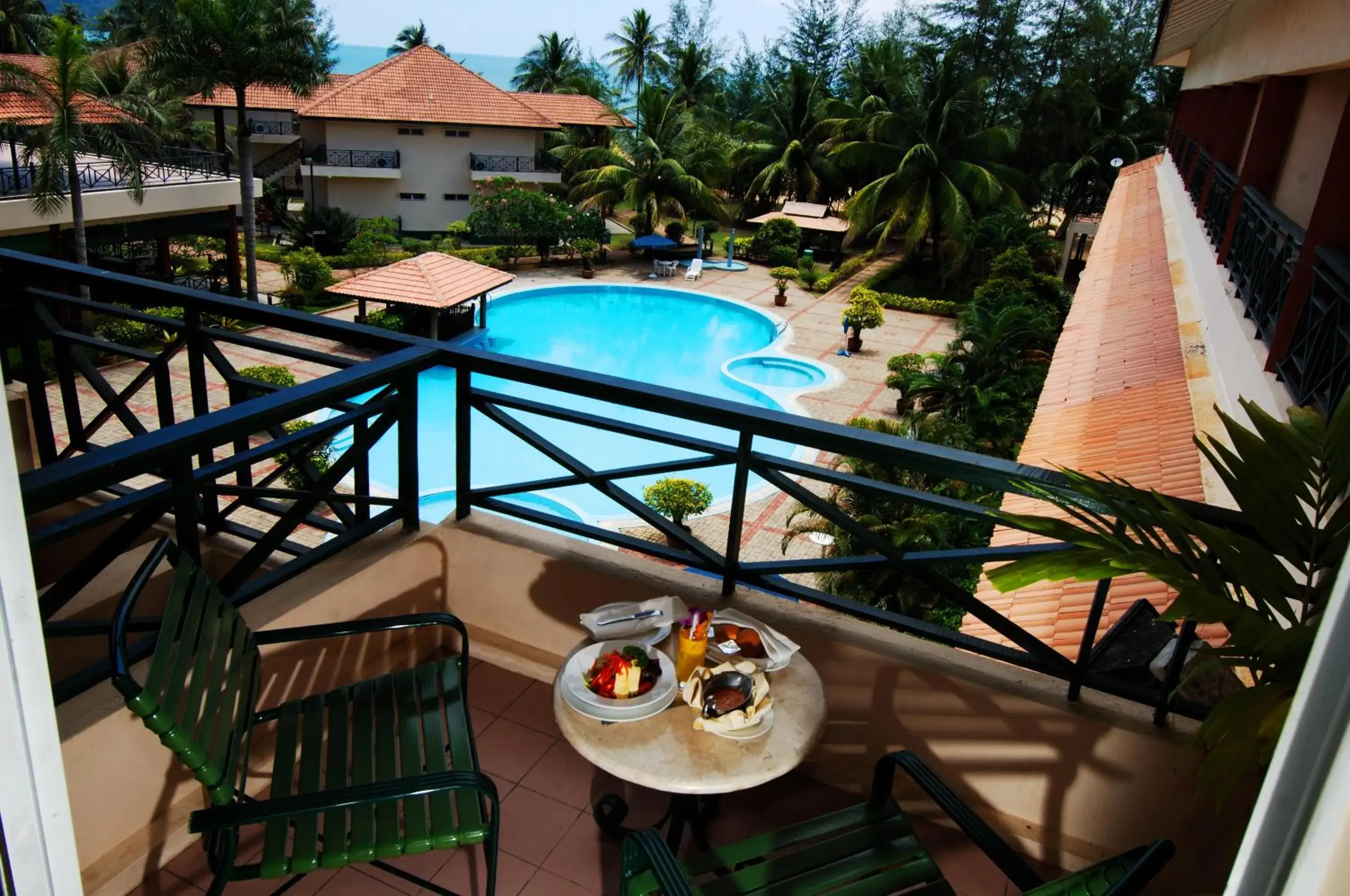 View (from property/room), Pool View in The Qamar Paka Resort