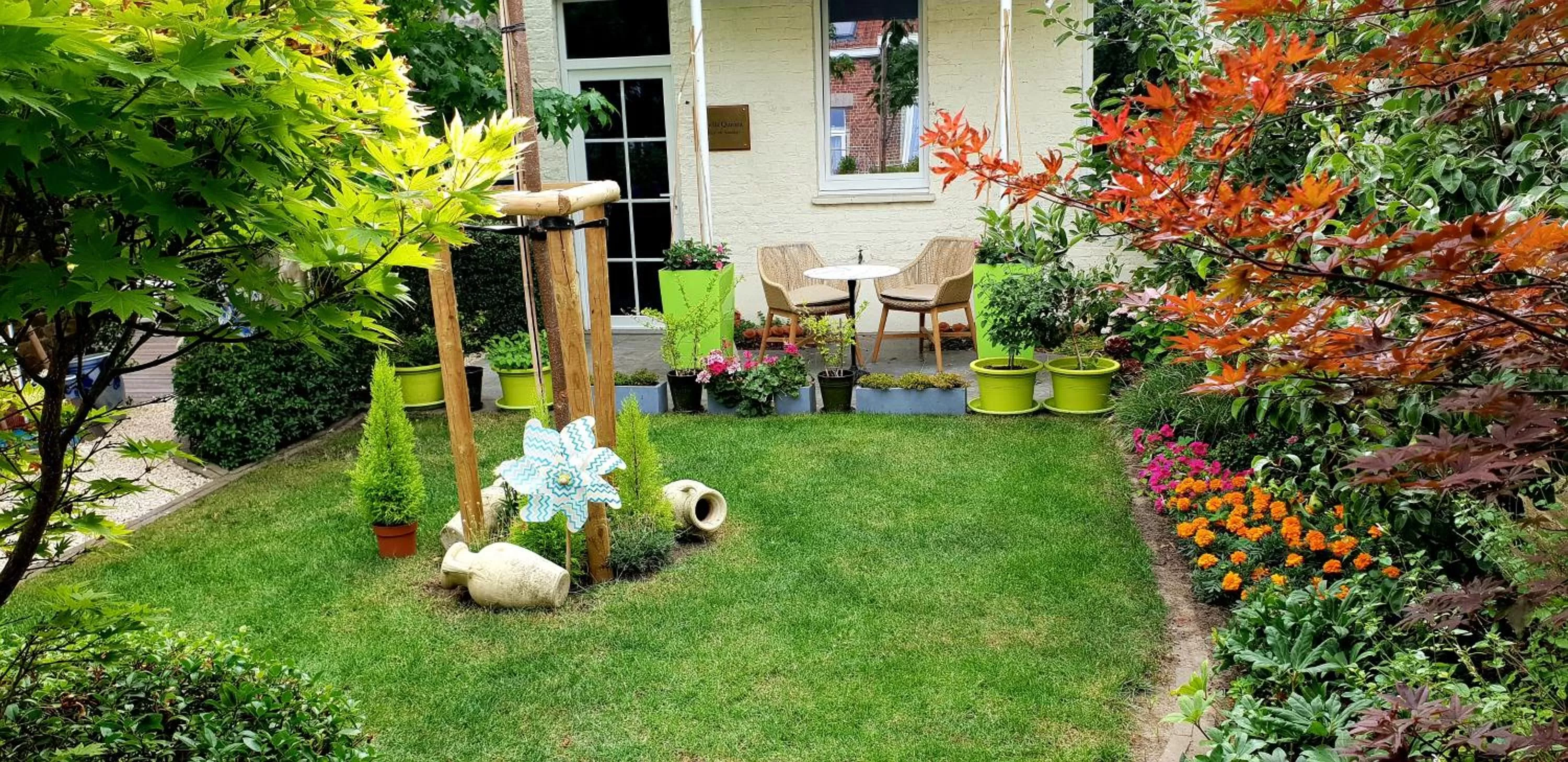 Garden view in R&breakfast