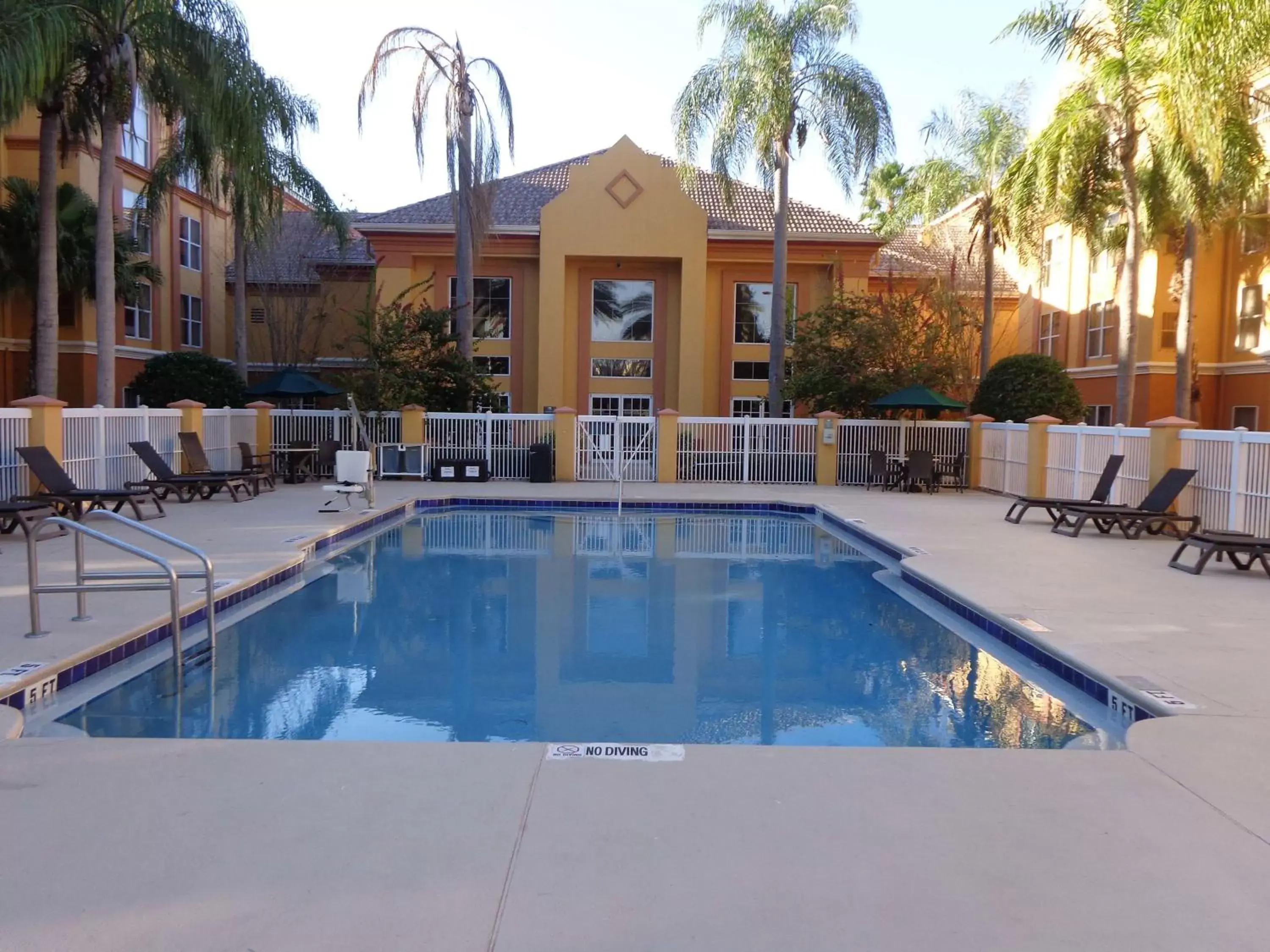 Pool view, Swimming Pool in SureStay Plus by Best Western Orlando Lake Buena Vista