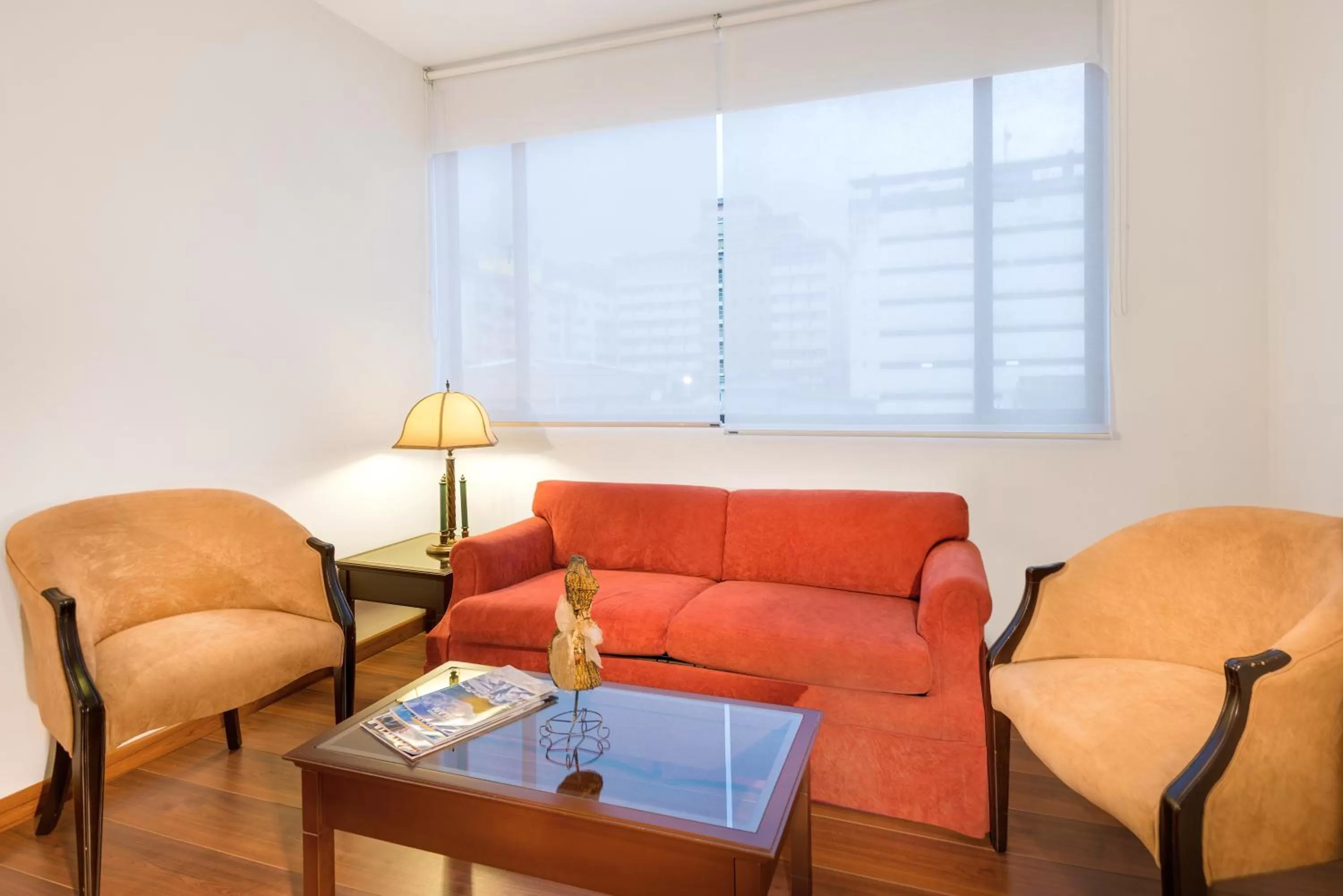 Seating area in Hotel Dann Combeima