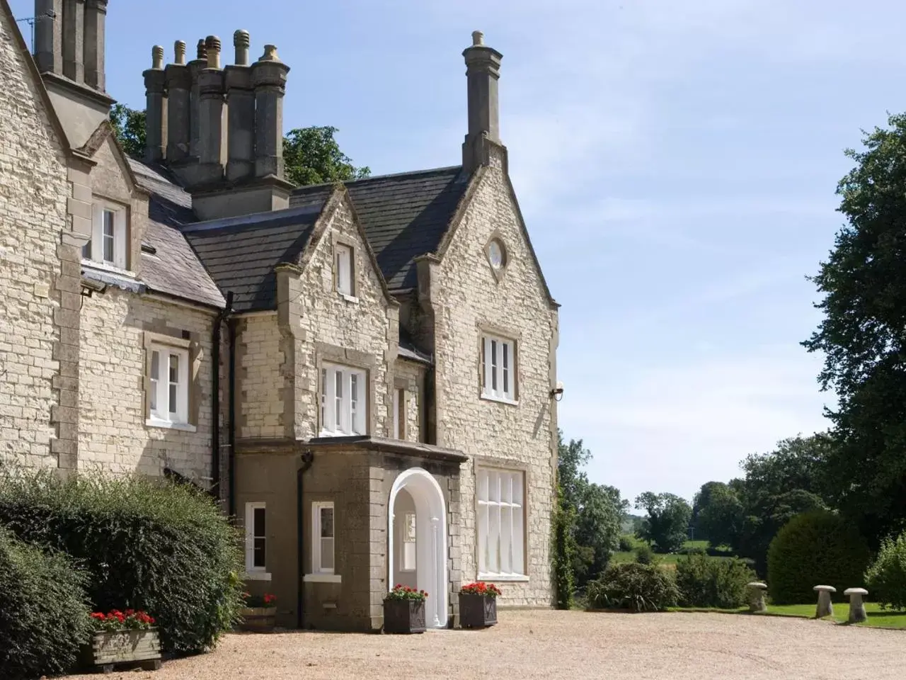 Facade/entrance, Property Building in Langrish House