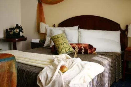 Bed in Grand Hotel Palace