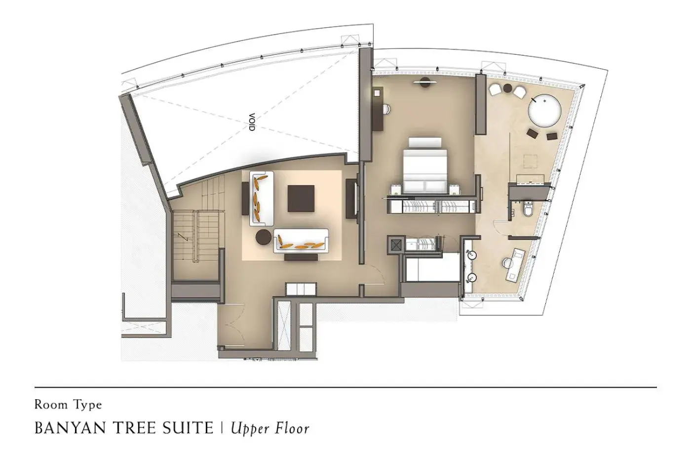 Floor Plan in Banyan Tree Kuala Lumpur