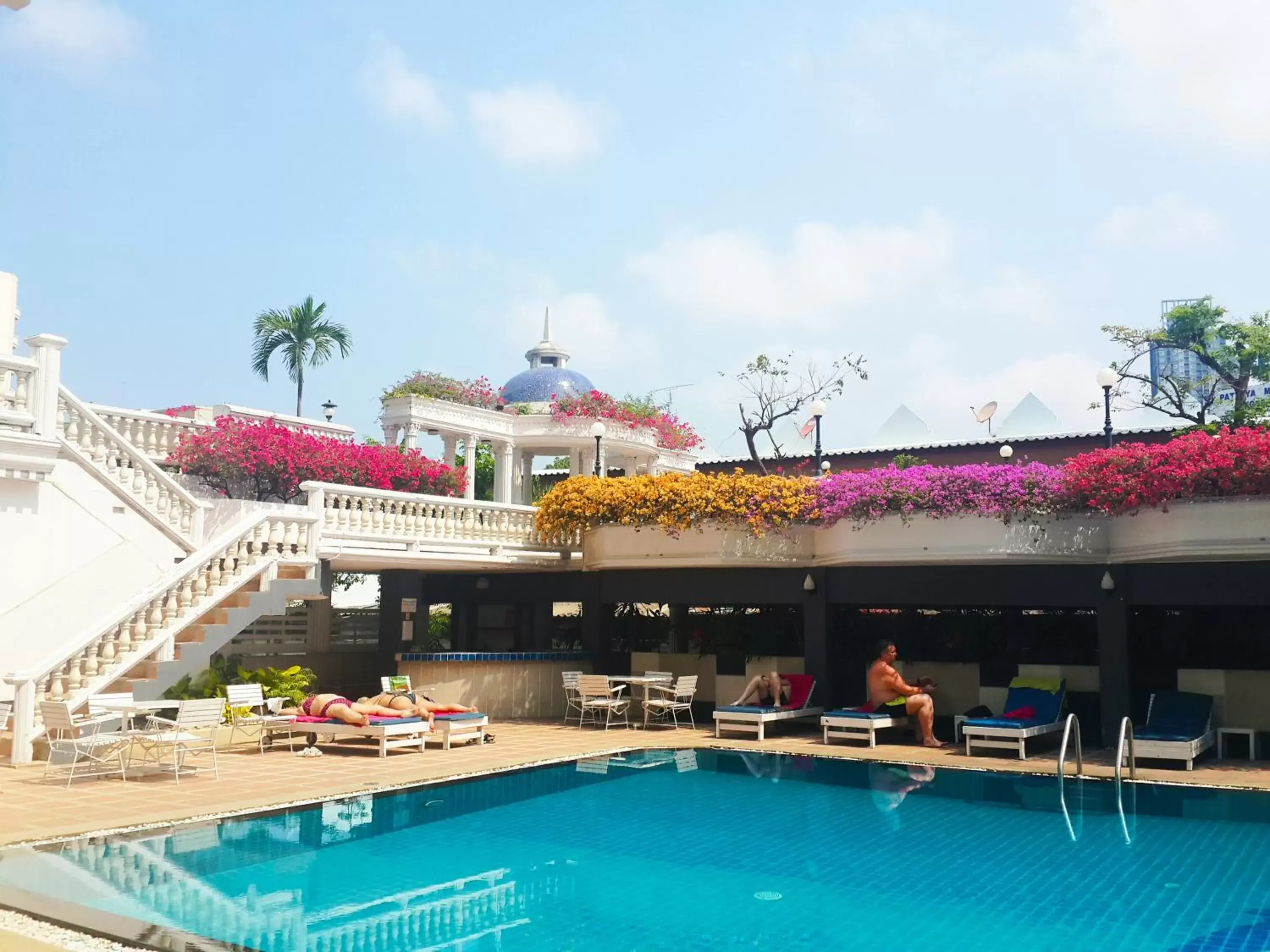 Swimming Pool in Caesar Palace Hotel