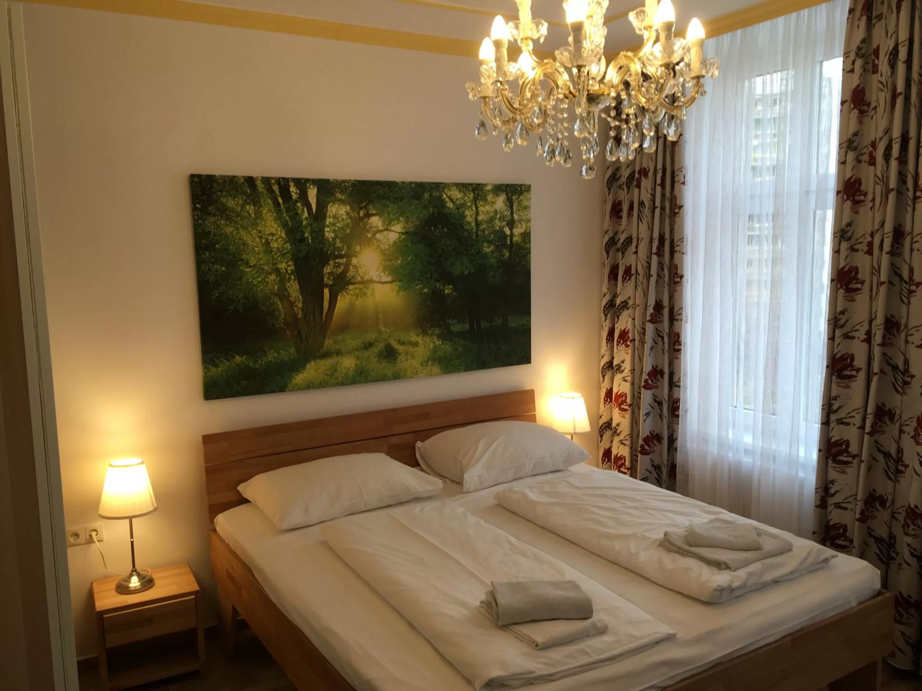 Bed in AJO Apartments - Messe City Flat - Self-Check-in