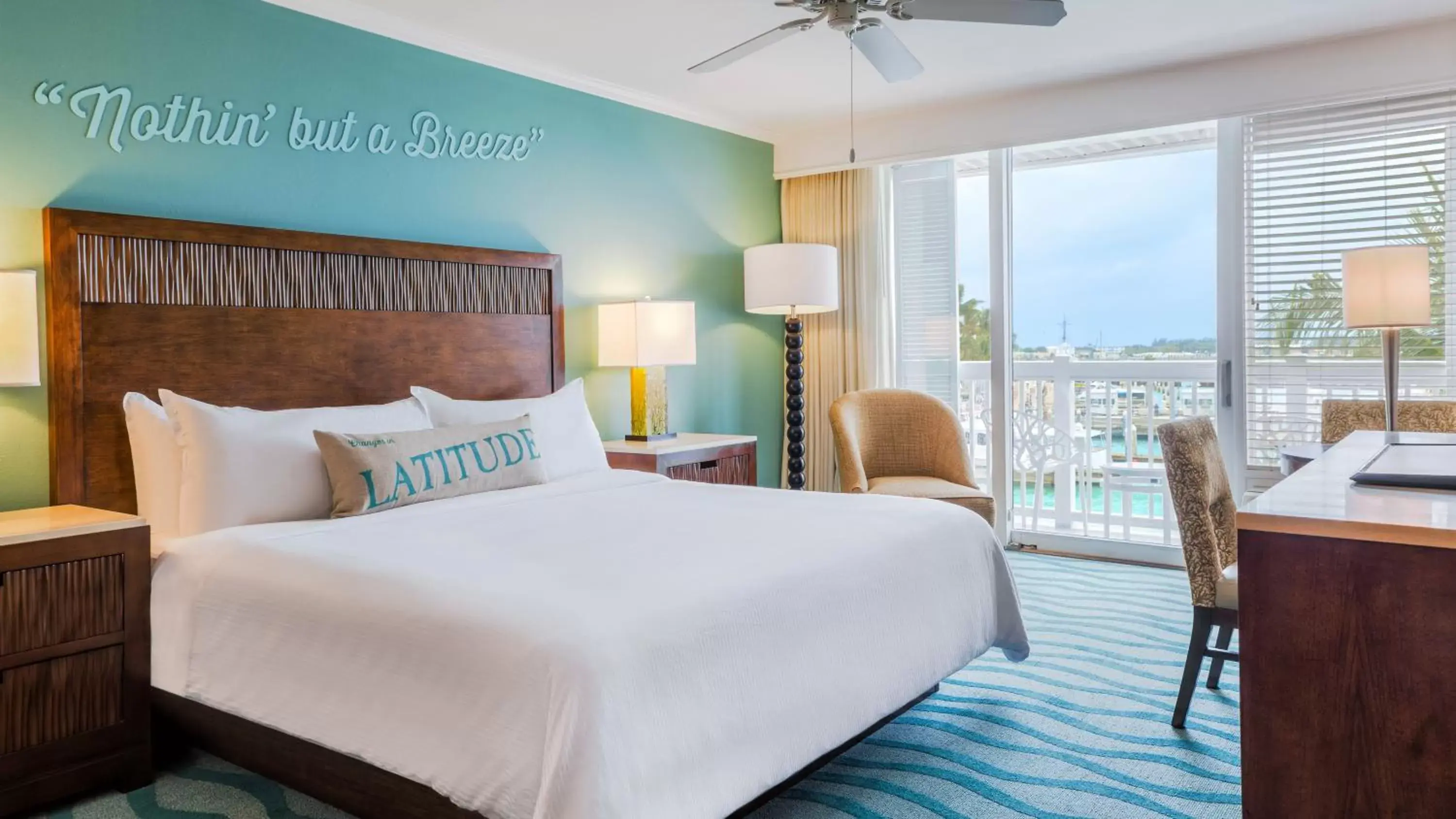 Bedroom in Opal Key Resort & Marina
