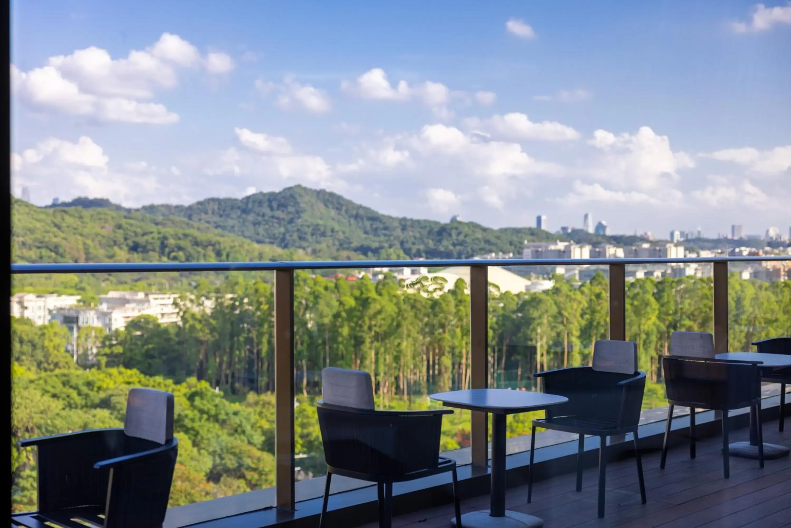 View (from property/room), Mountain View in Guangzhou Marriott Hotel Baiyun