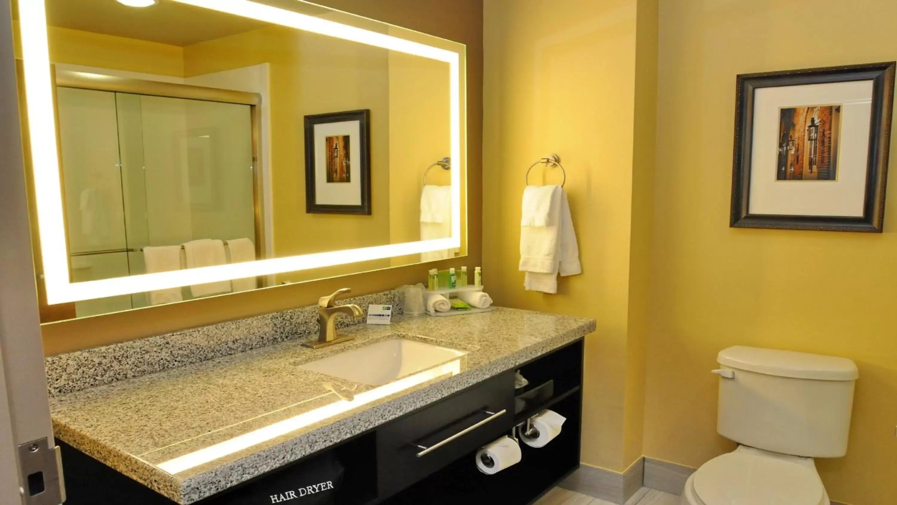 Photo of the whole room, Bathroom in Holiday Inn Express Covington-Madisonville, an IHG Hotel
