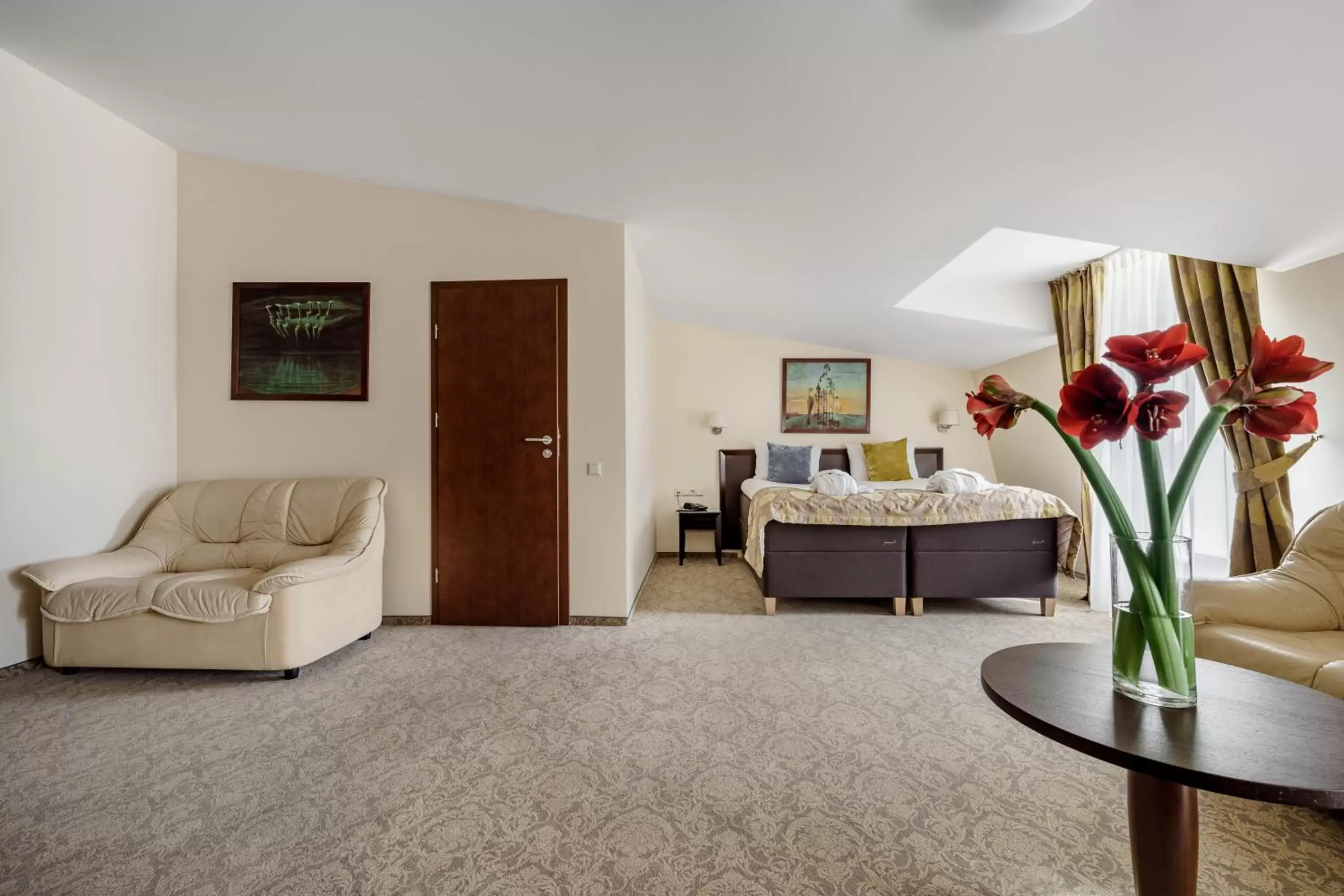 Bed in Euterpe Hotel Bed in Euterpe Hotel