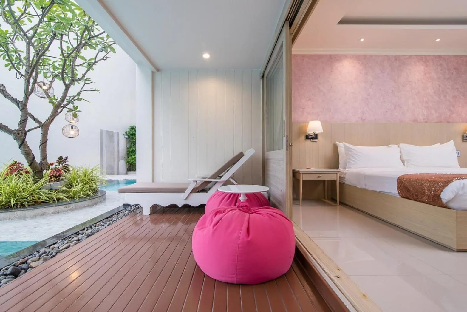 Patio, Bed in The Sea Cret Hua Hin