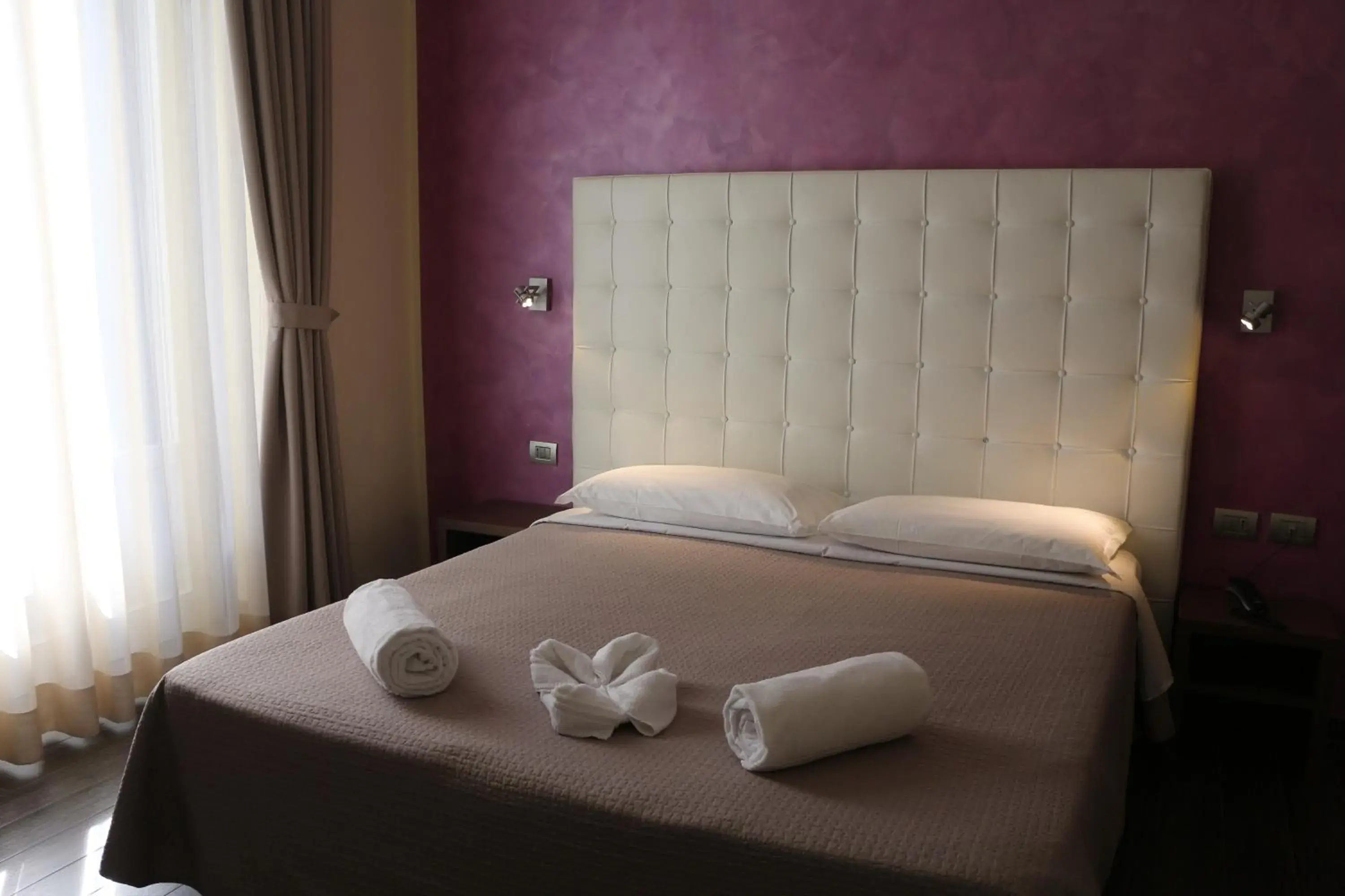 Bed in Hotel La Madonnina