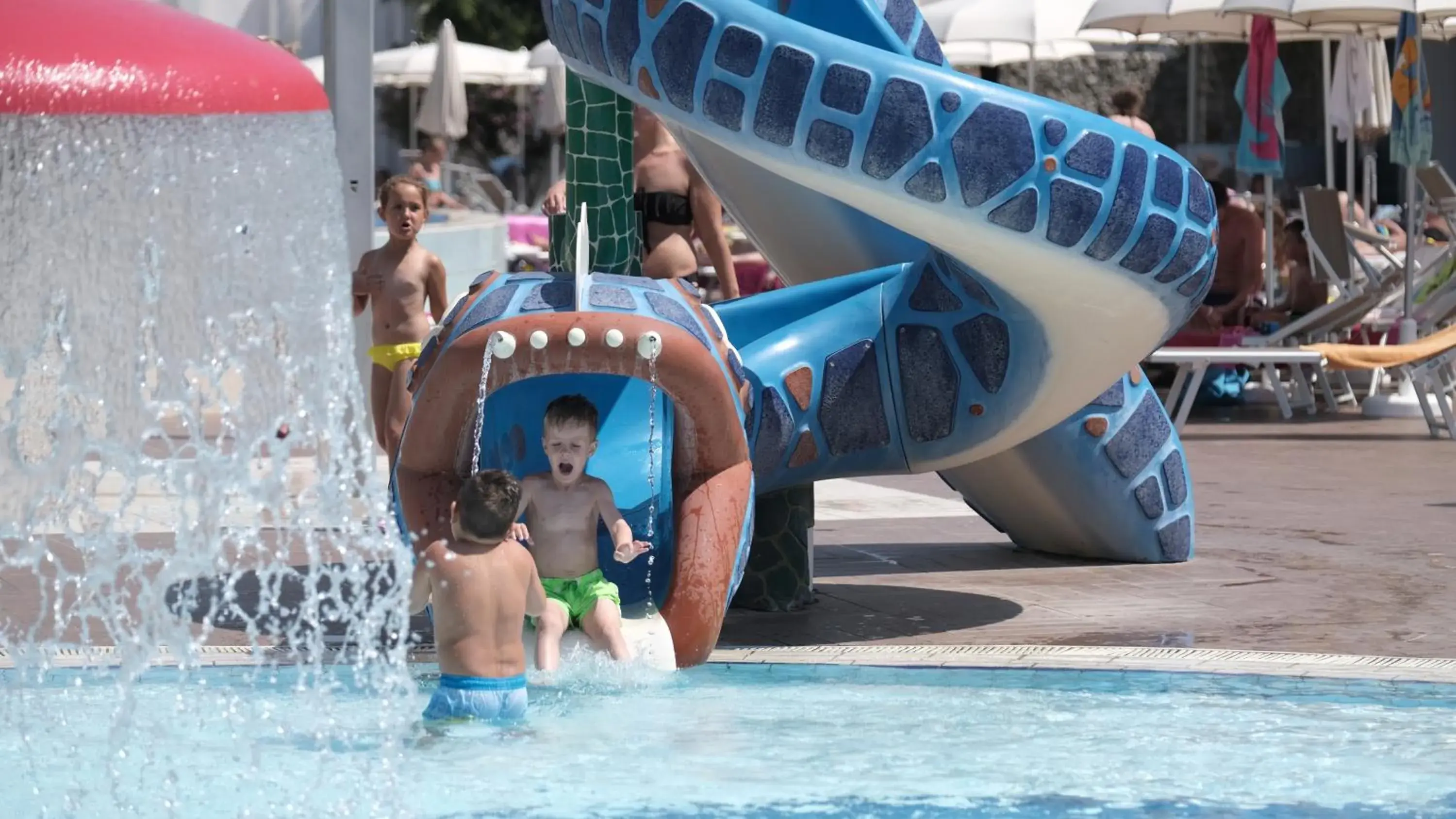 Swimming pool, Water Park in Hotel Olympia