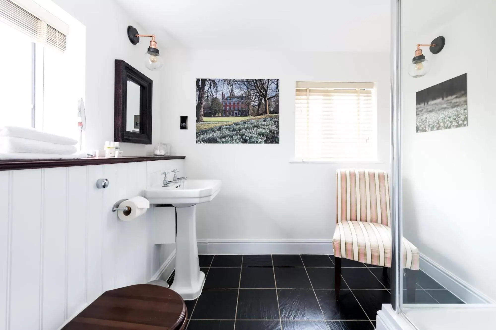 Bathroom in The Queen's Arms