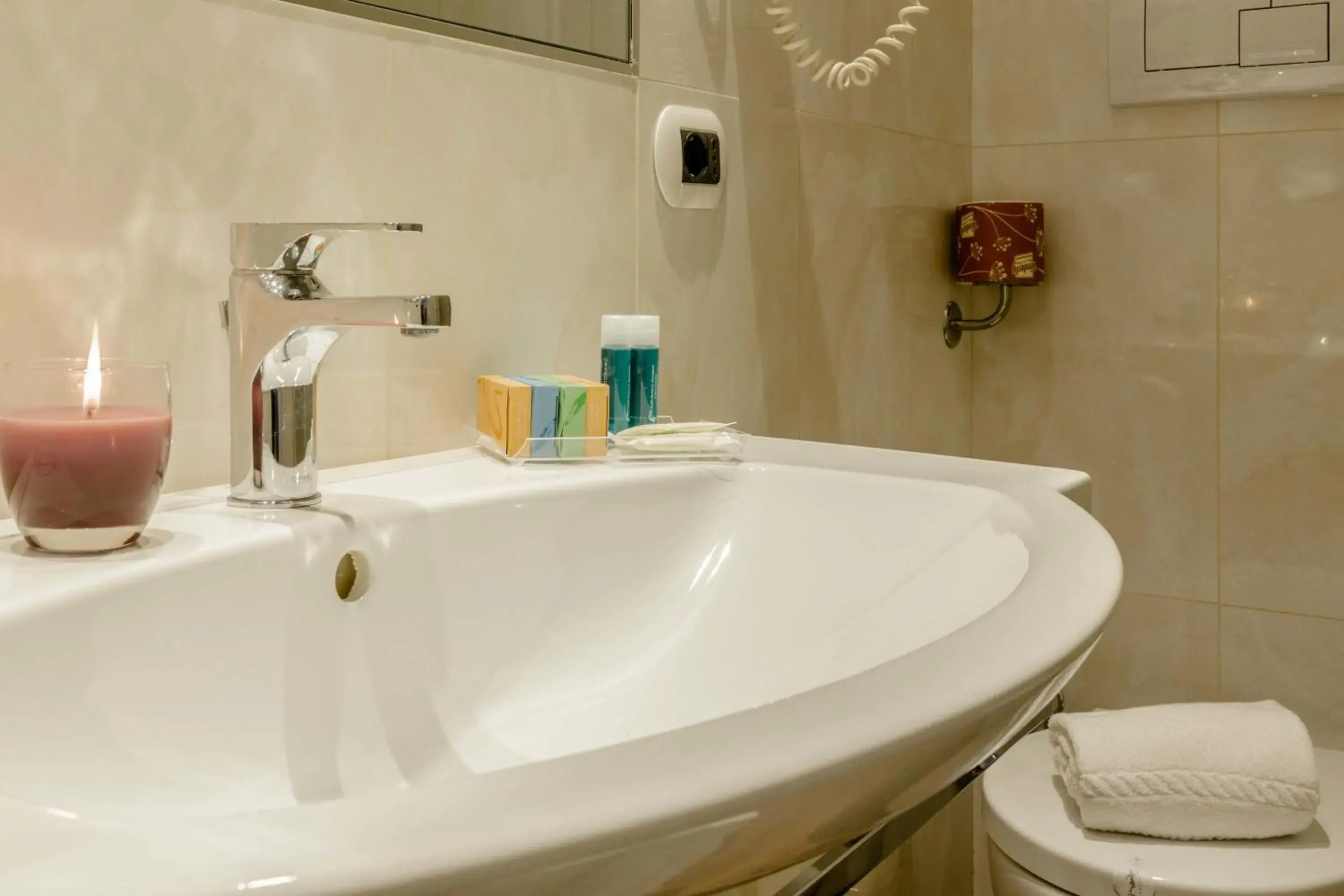 Bathroom in Grande Albergo Potenza