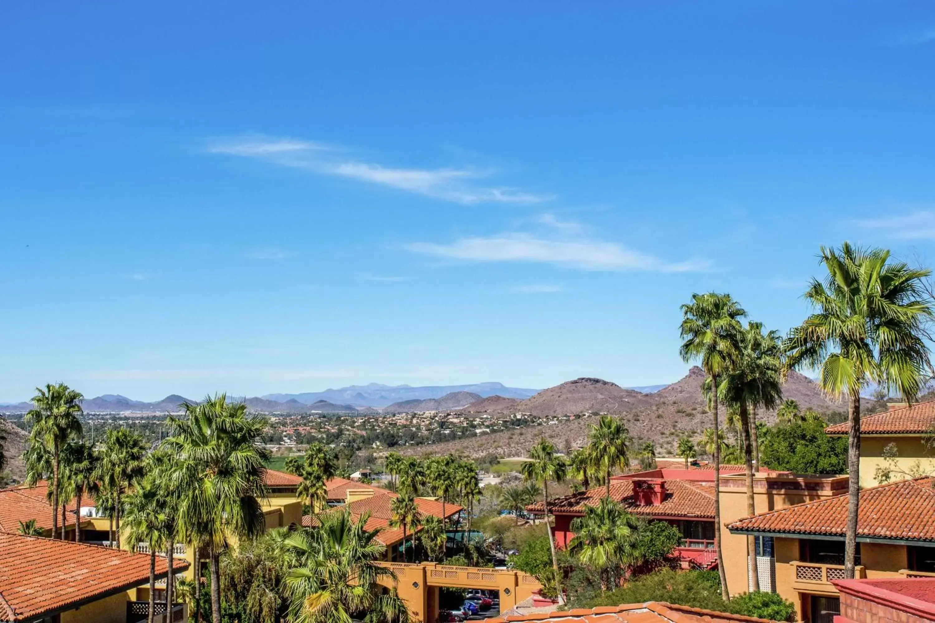 Property building, Mountain View in Hilton Phoenix Tapatio Cliffs Resort