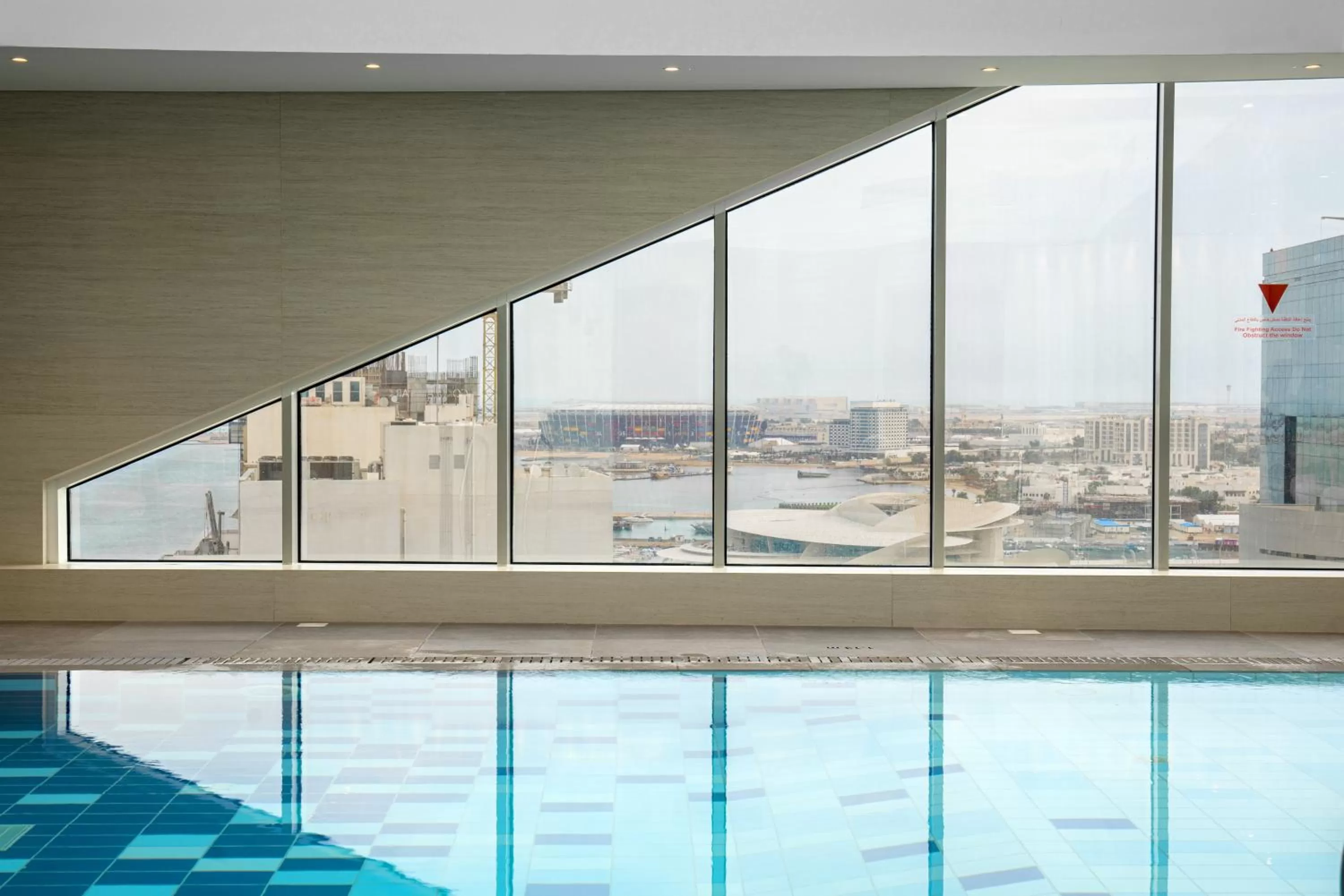 Swimming pool in Jouri a Murwab hotel Doha