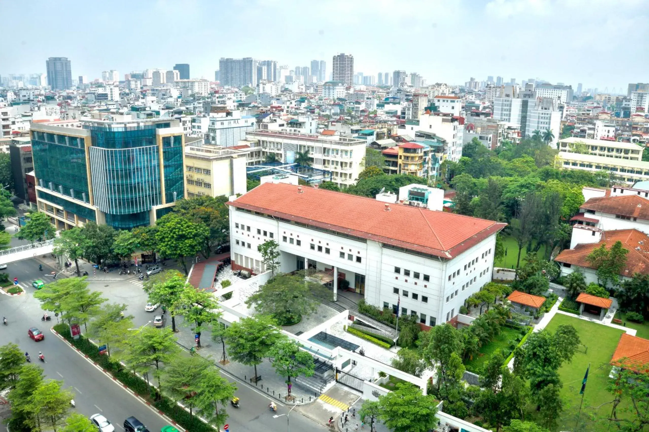 View (from property/room), Bird's-eye View in Daeha Serviced Apartment