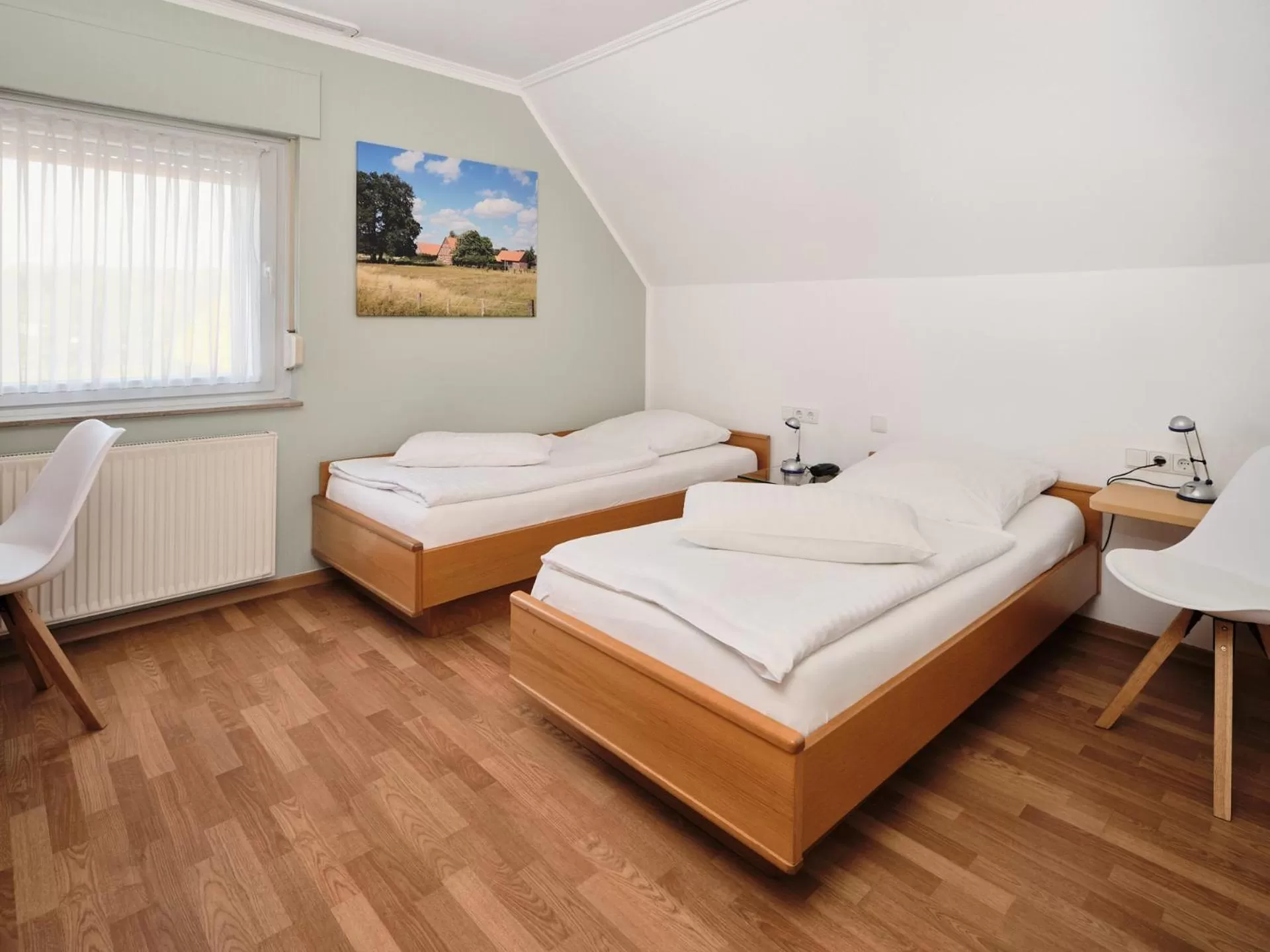 Bed in Hotel Restaurant Clemens-August