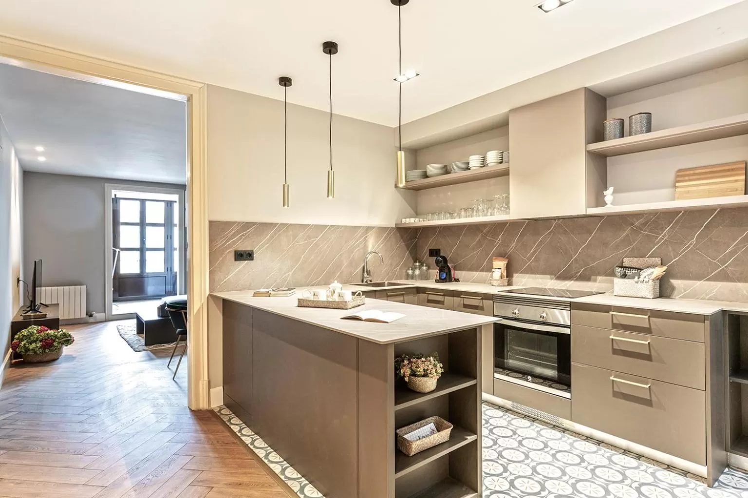 Kitchen or kitchenette in Weflating City Center