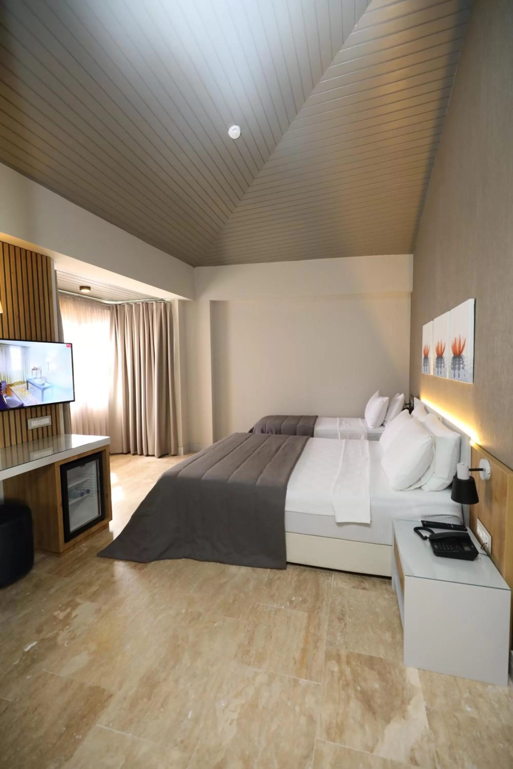 Bed in Ariel Hotel Alaçatı