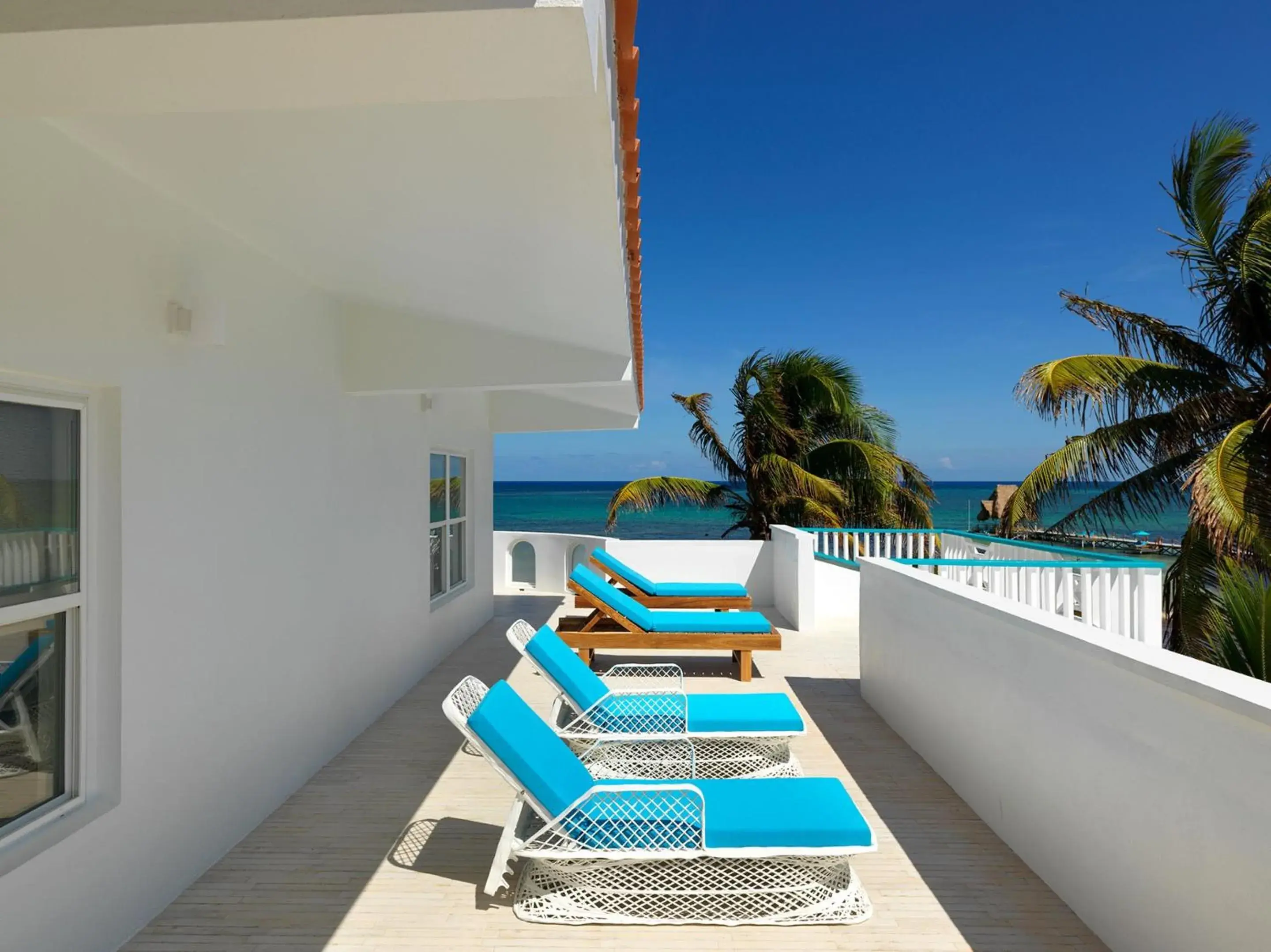 Property building, Balcony/Terrace in Margaritaville Beach Resort Ambergris Caye - Belize