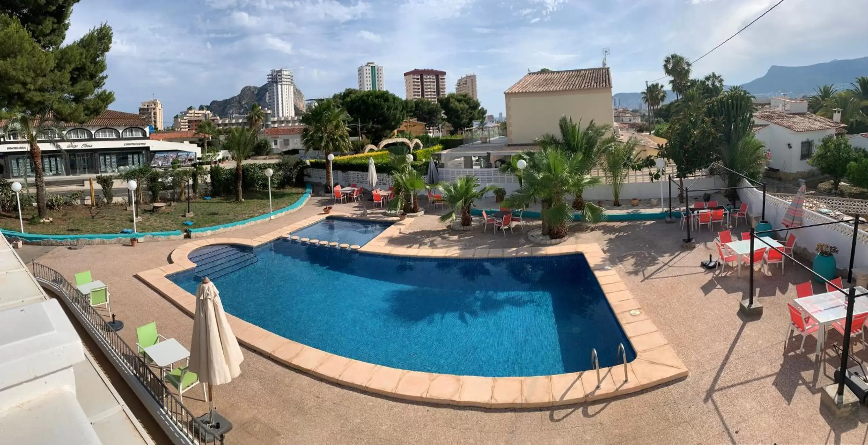 Swimming pool, Pool View in Casa los Pinos Calpe Playa