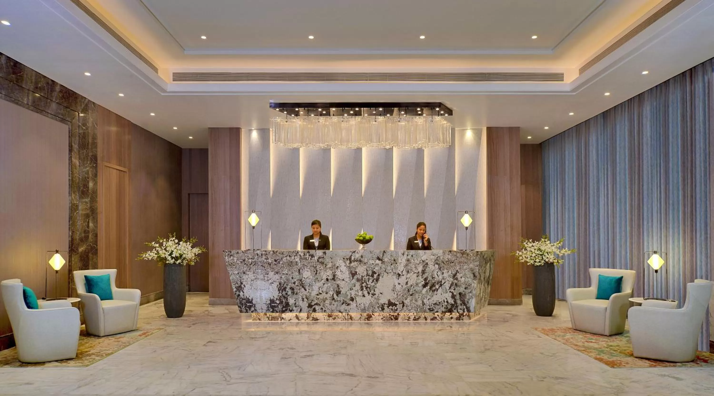 Lobby or reception in Radisson Mumbai Andheri MIDC