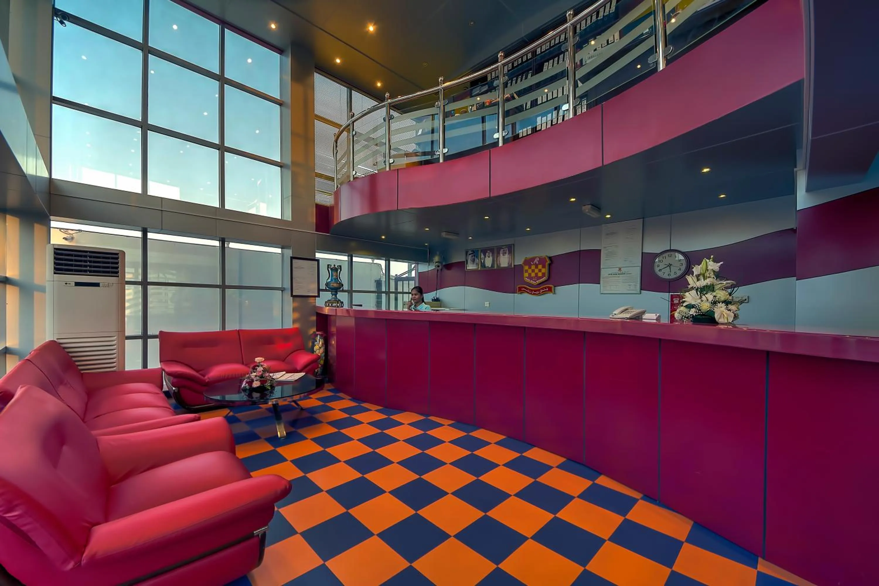 Lobby or reception in Royal Residence Hotel Apartments