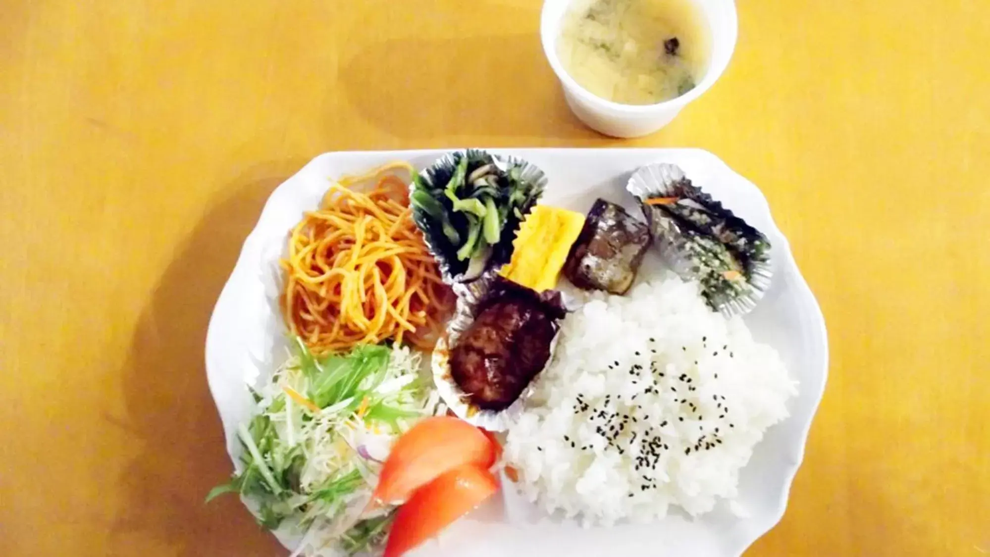 Food in Toyoko Inn Fukushima eki Nishi guchi