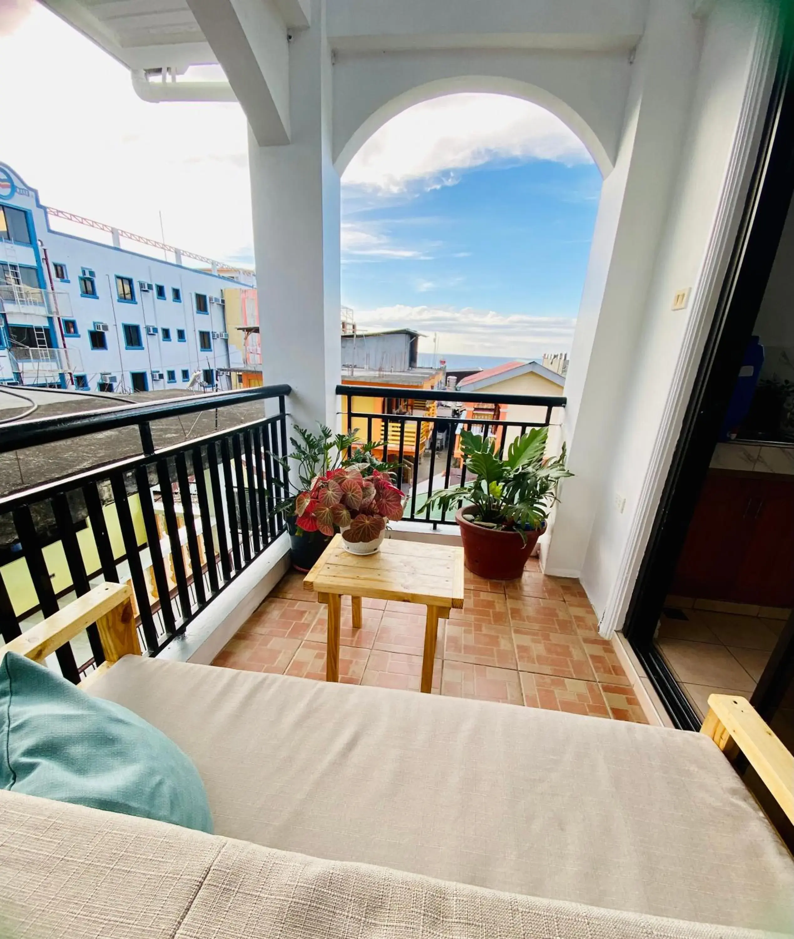 Property building, Balcony/Terrace in Marion Roos Hotel