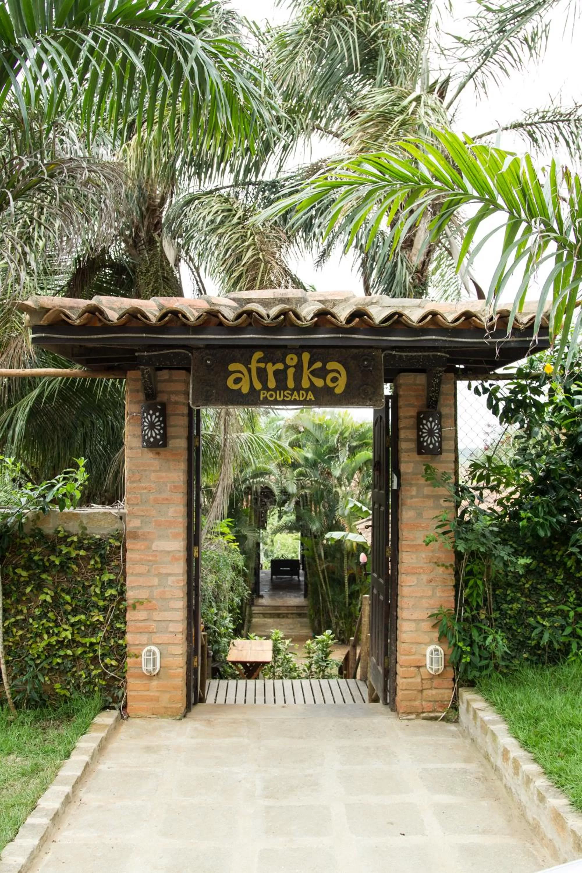 Facade/entrance in Pousada Afrika