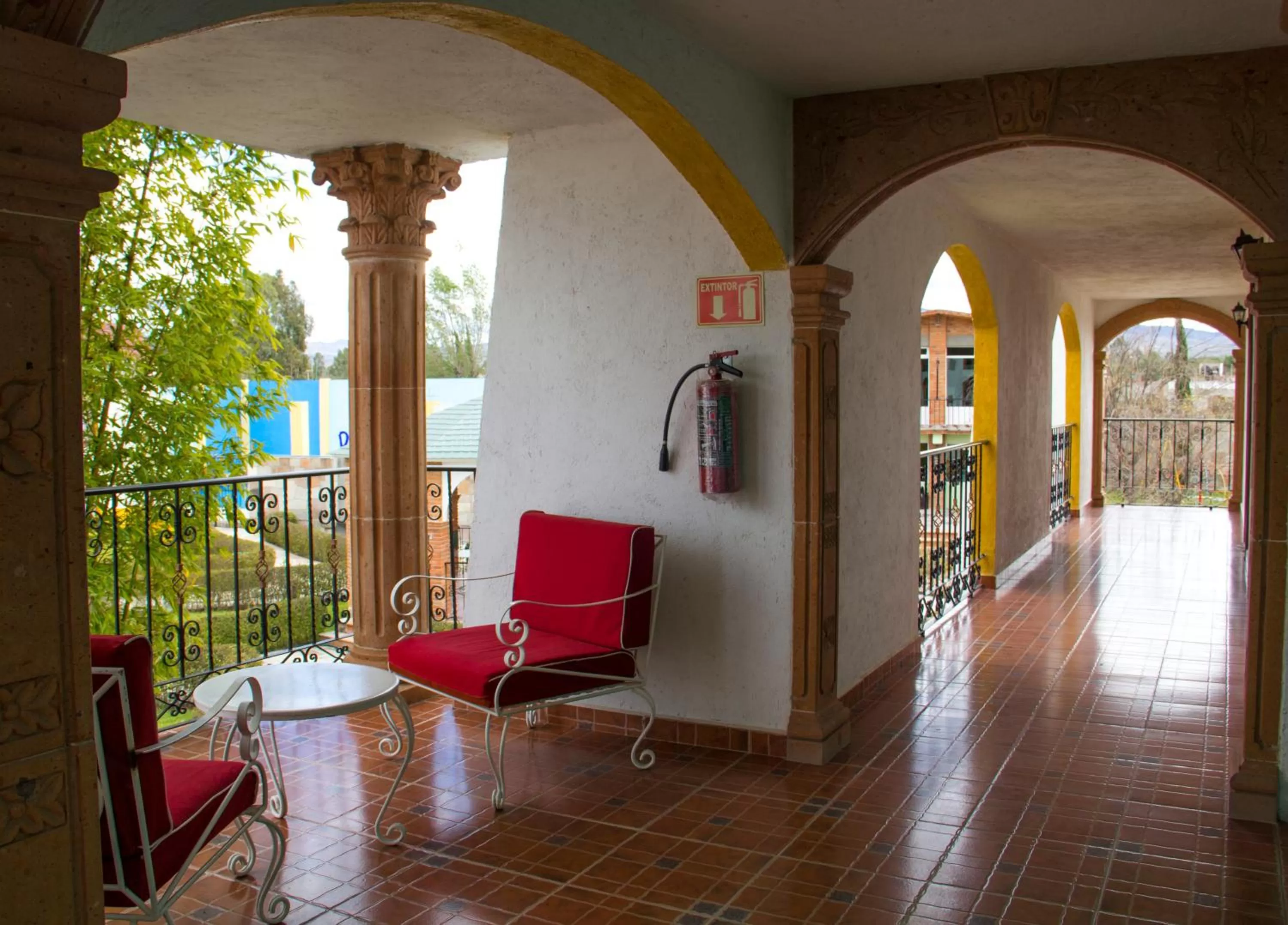 Balcony/Terrace in Hotel Santa Barbara