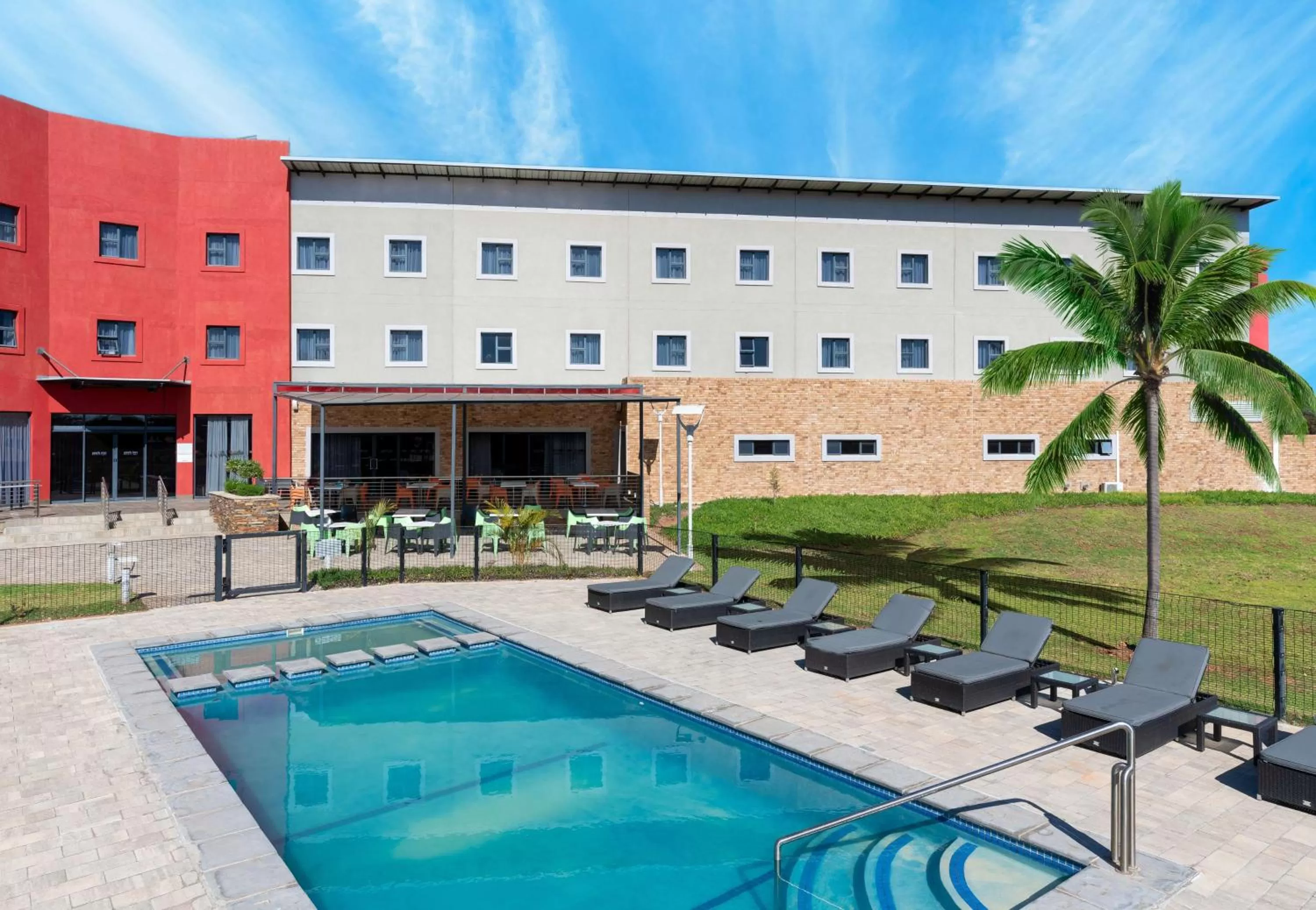 Pool view in Park Inn by Radisson Polokwane