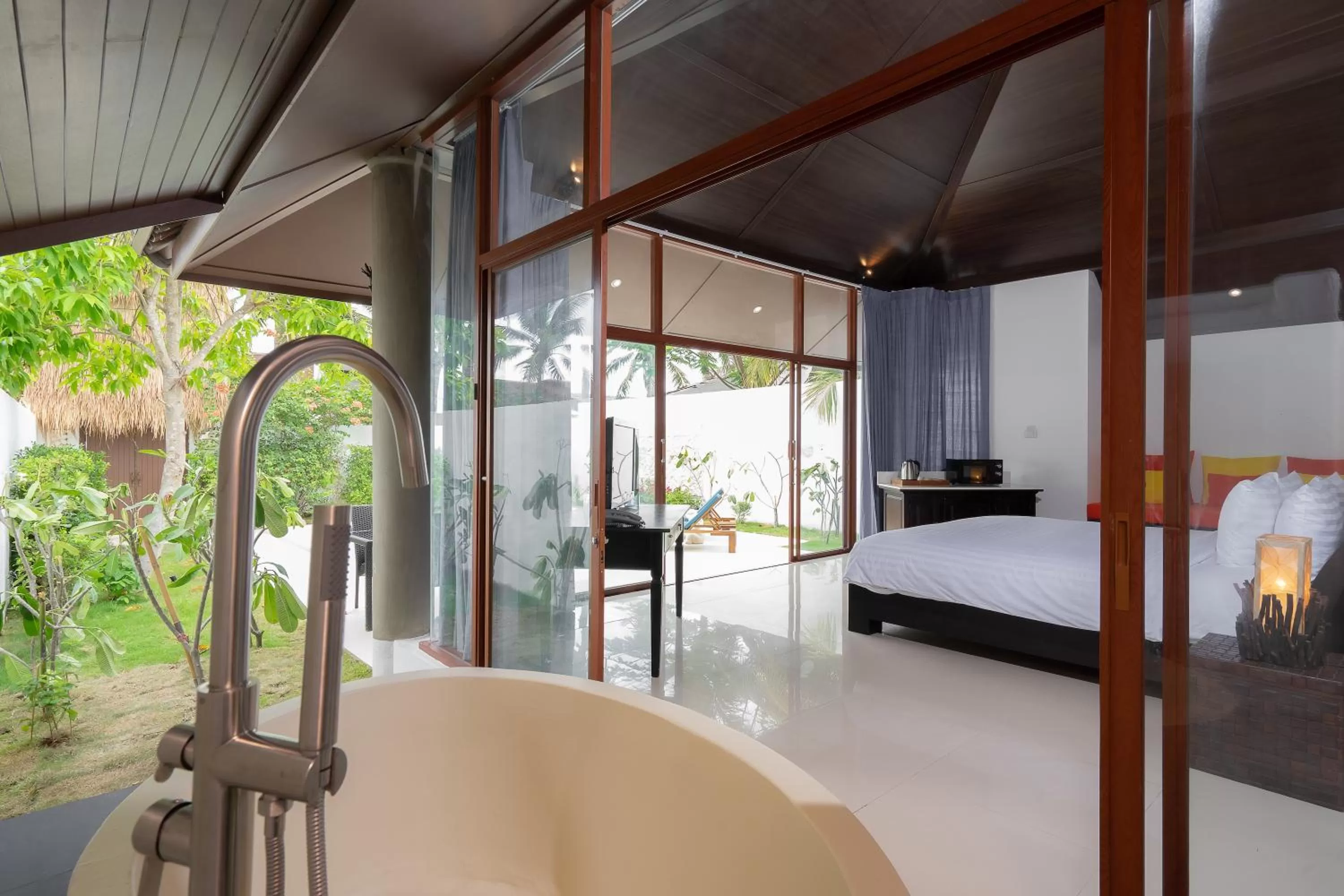 Bedroom, Bed in Dhevan Dara Resort & Spa Hua Hin - Pool Villa