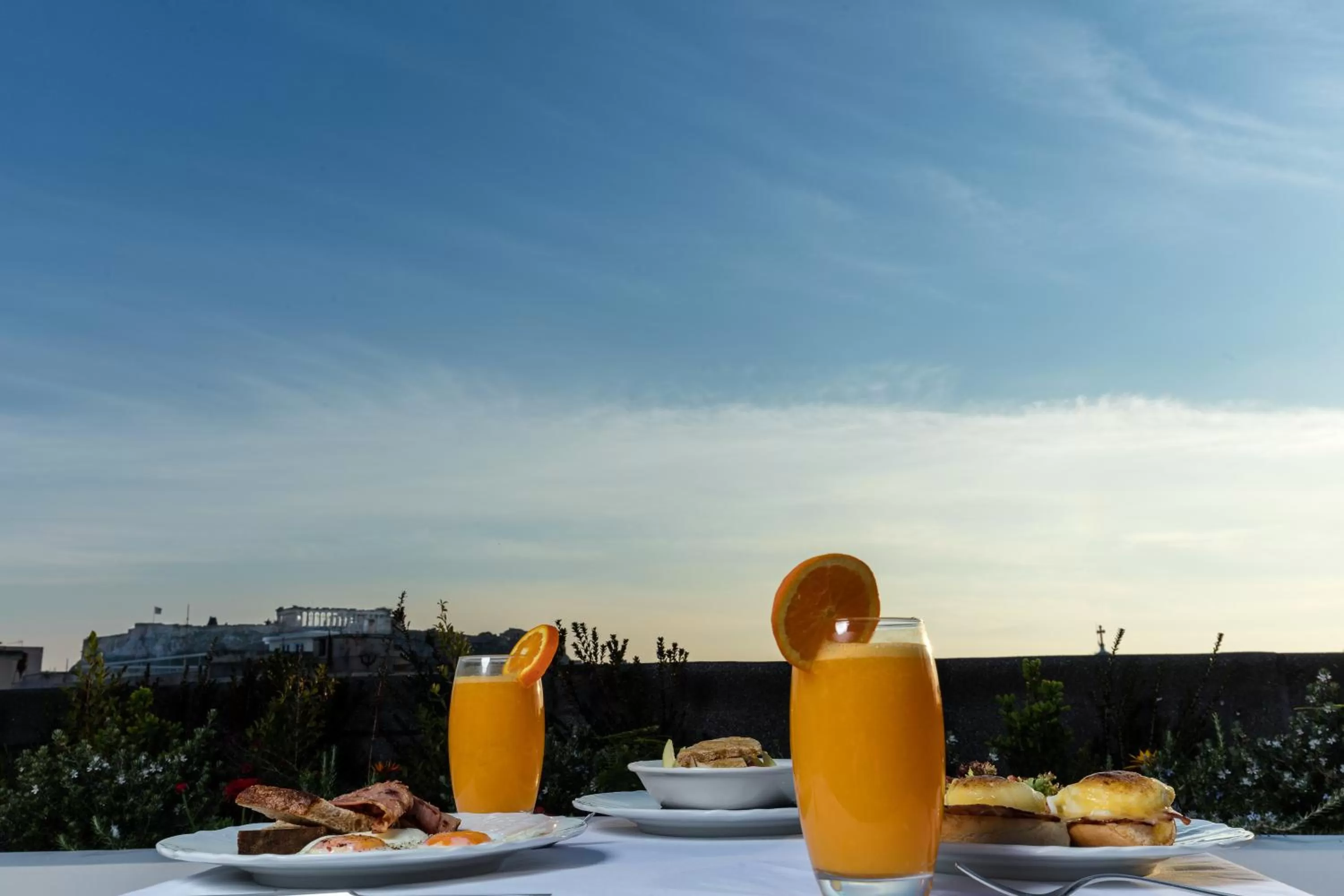 Breakfast in Athens Mansion Luxury Suites