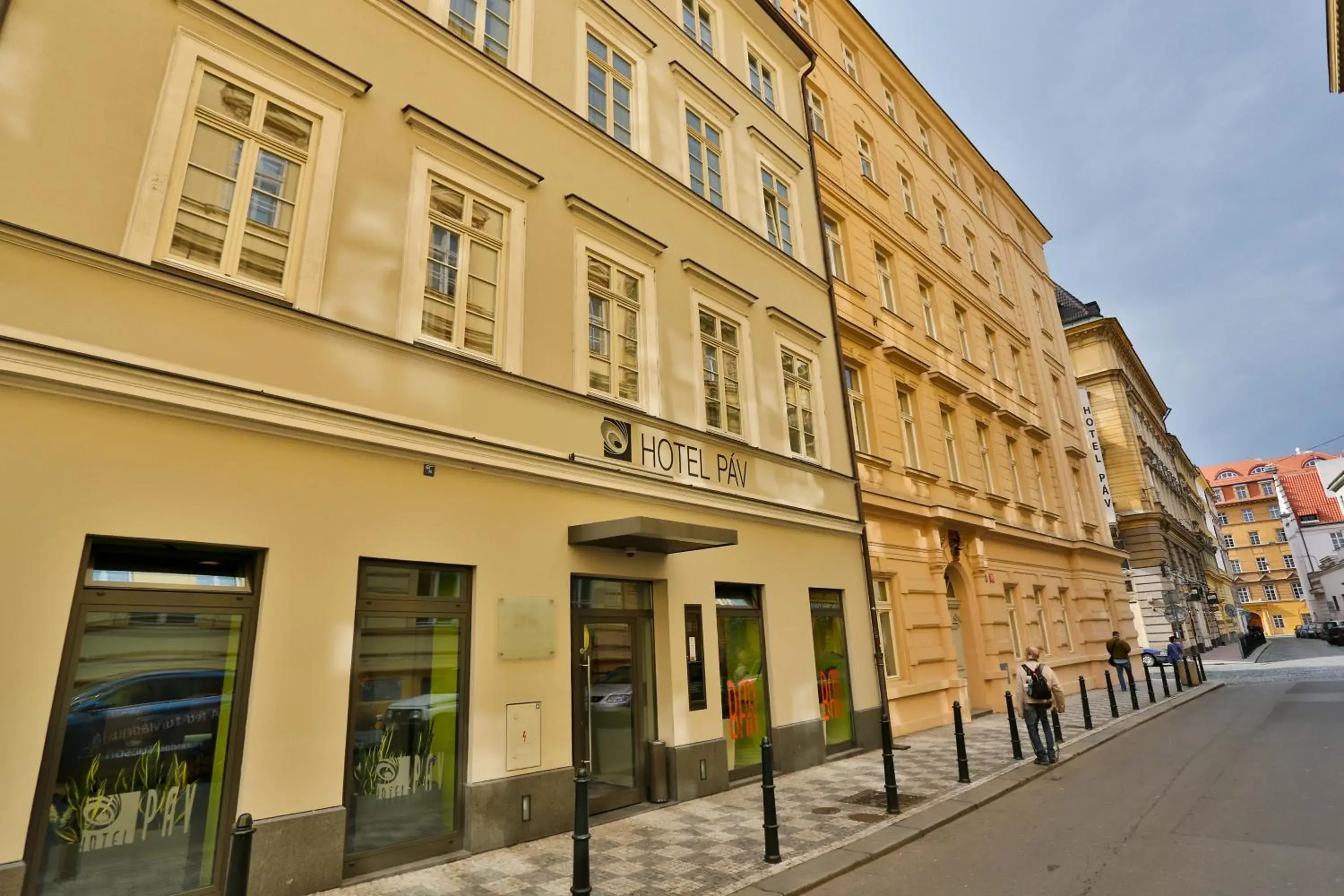 Facade/entrance in Hotel Páv