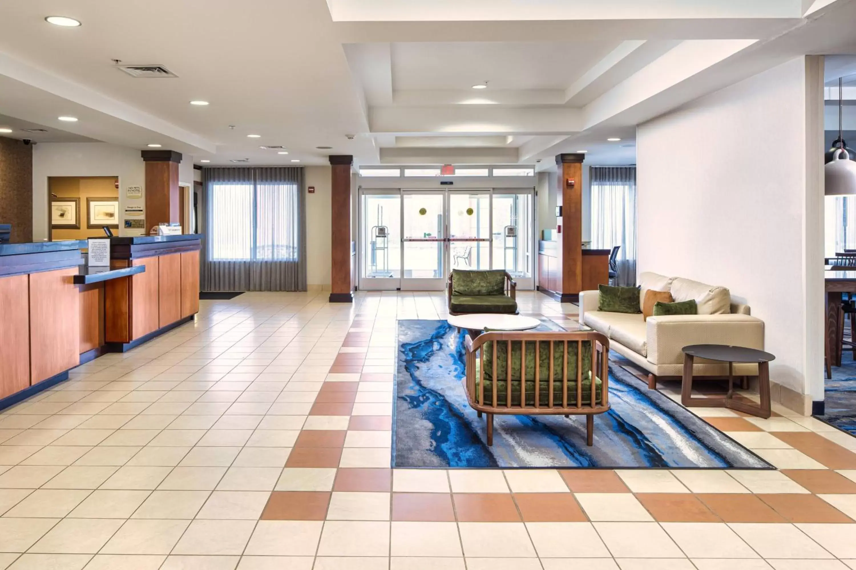 Lobby or reception in Fairfield Inn and Suites by Marriott South Boston