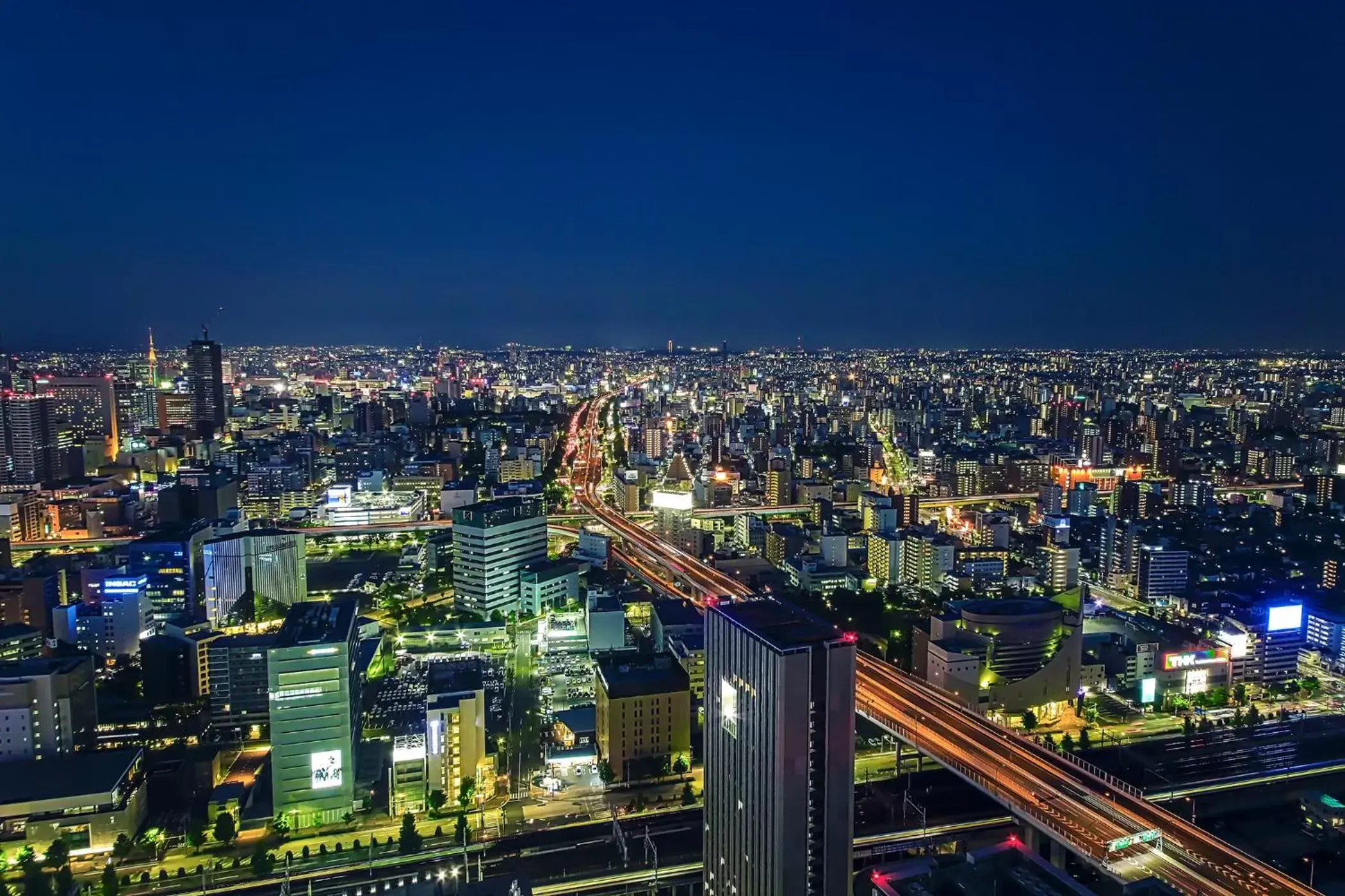 City view, Bird's-eye View in Nagoya Prince Hotel Sky Tower