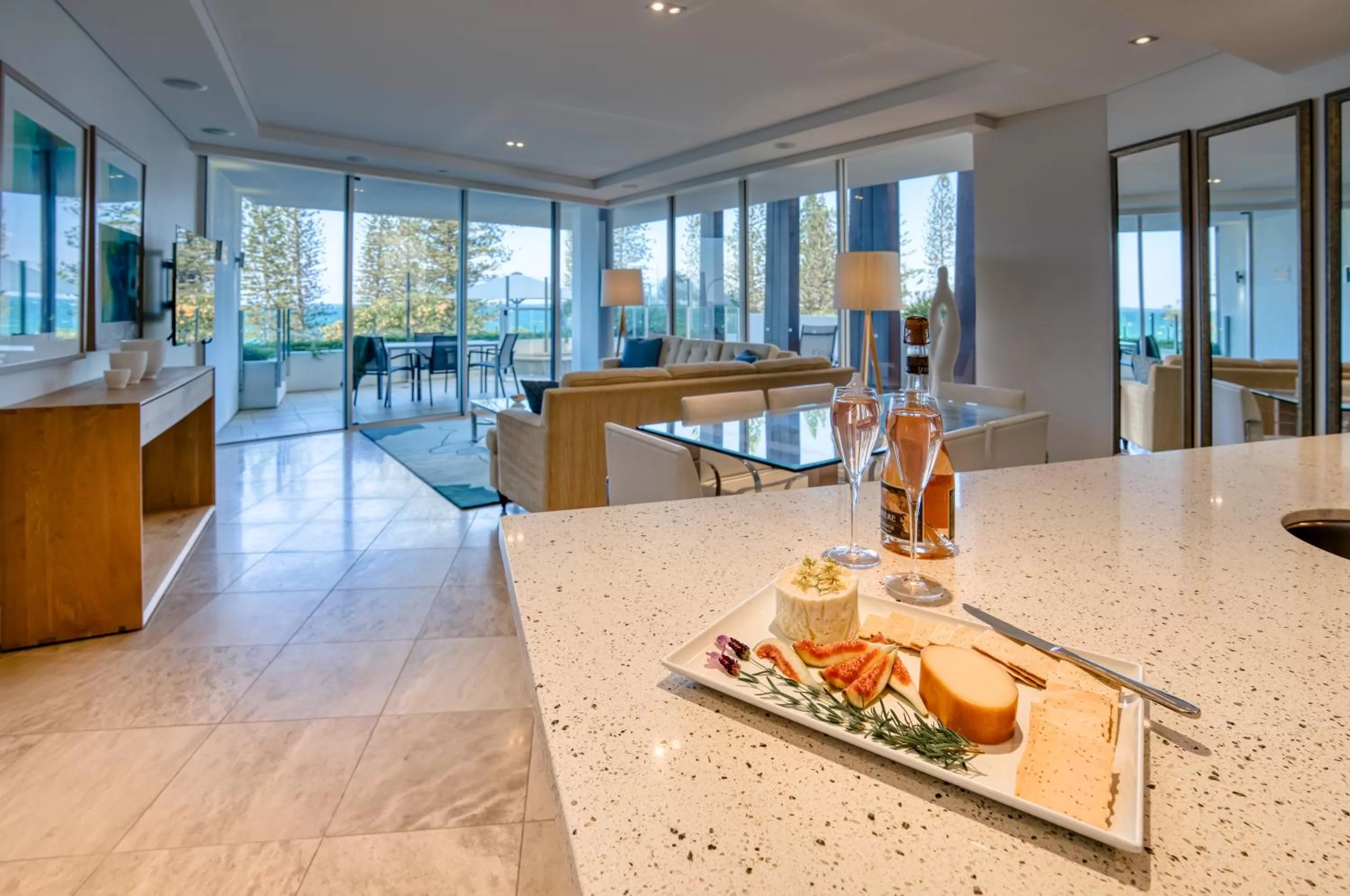 Three-Bedroom Suite with Ocean View in Oceans Mooloolaba