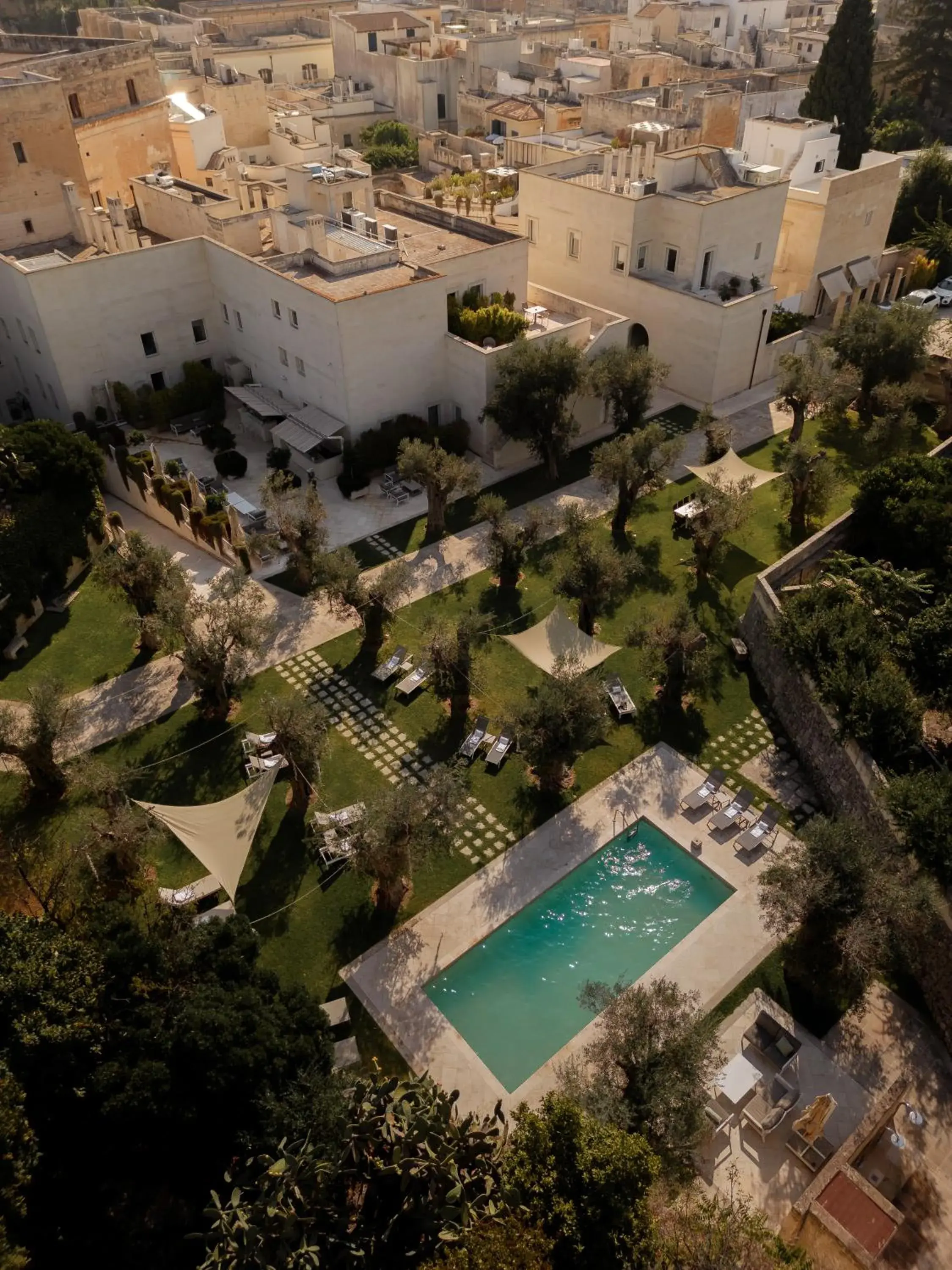 Natural landscape, Bird's-eye View in La Fiermontina - luxury home hotel